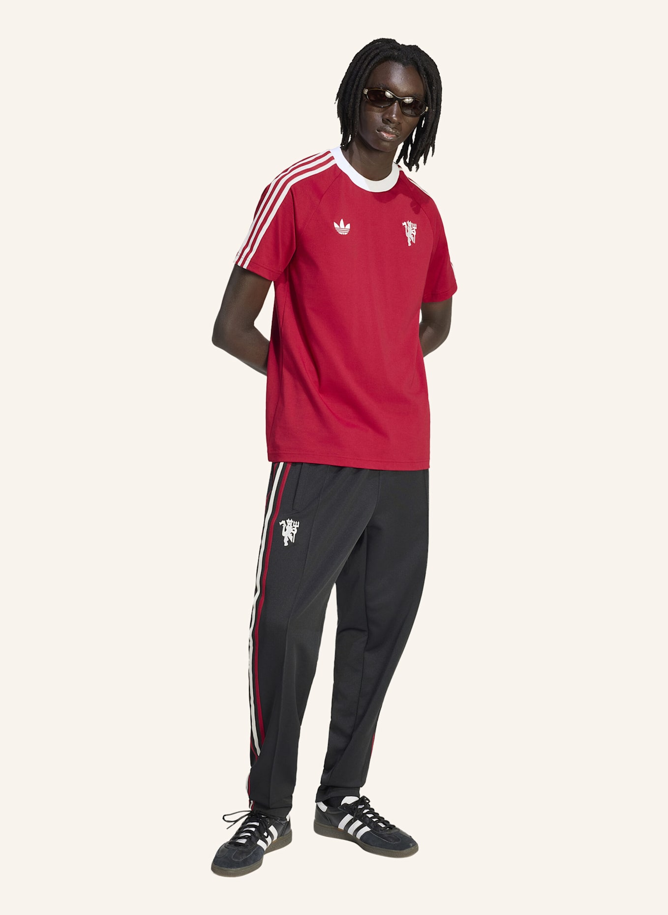 adidas MANCHESTER UNITED ORIGINALS TRAININGSHOSE: SCHWARZ