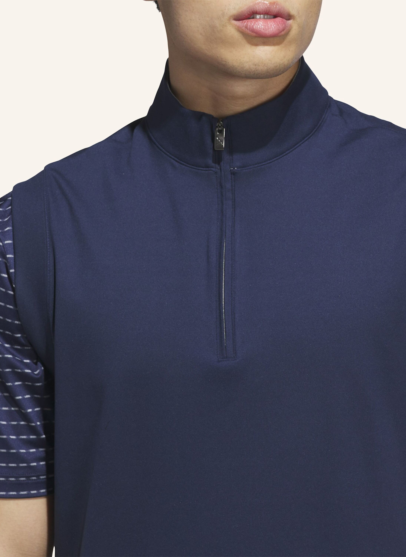 adidas ULTIMATE365 CLASSIC WESTE, REISSVERSCHLUSS BIS ZUR BRUST: BLAU