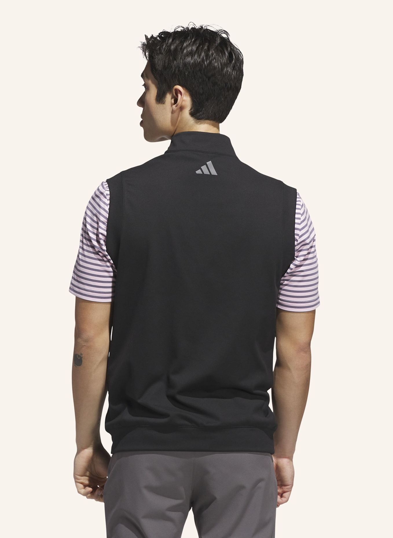 adidas ULTIMATE365 CLASSIC WESTE, REISSVERSCHLUSS BIS ZUR BRUST: SCHWARZ