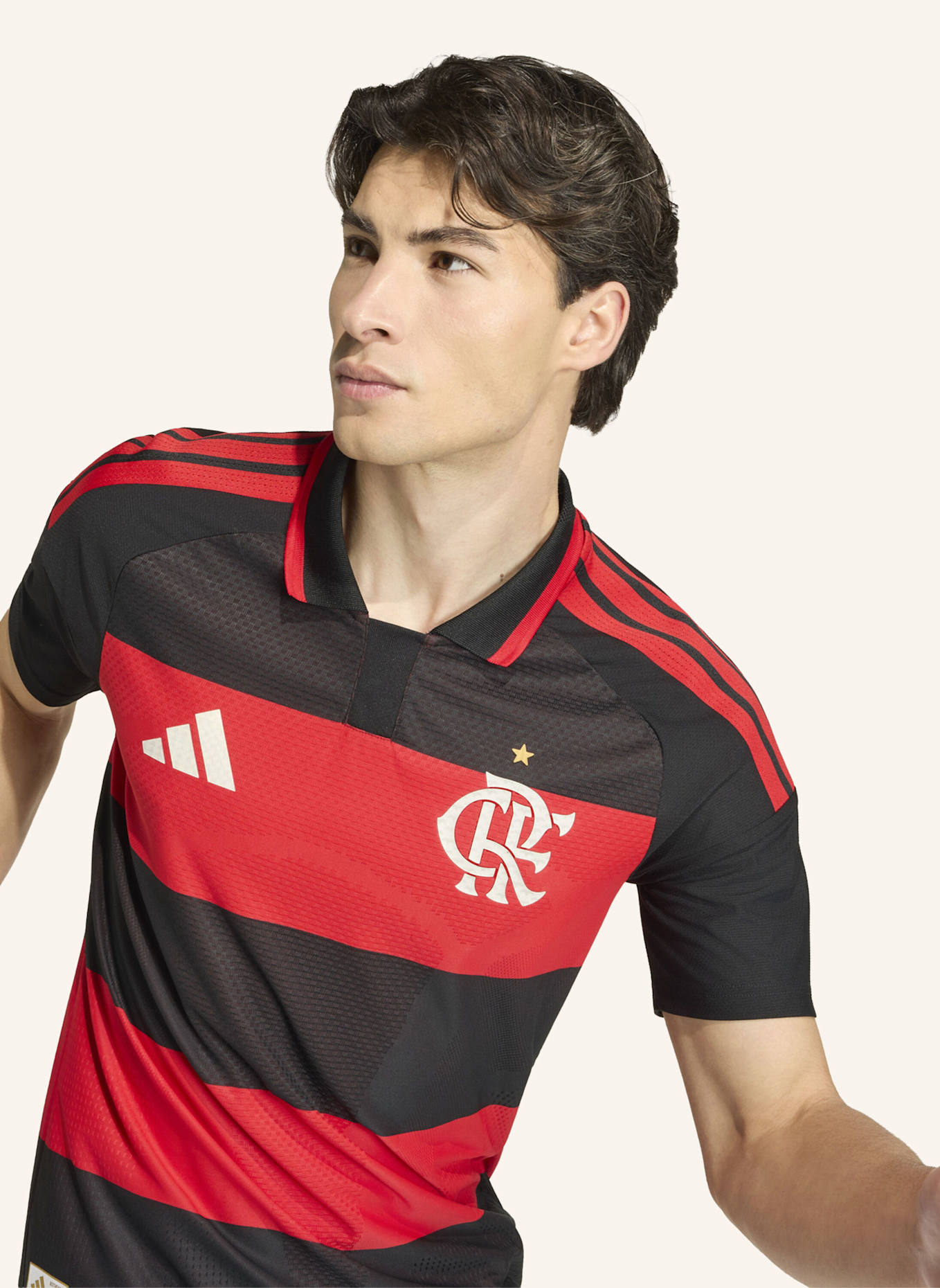 adidas CR FLAMENGO 26 AUTHENTIC HEIMTRIKOT: ROT
