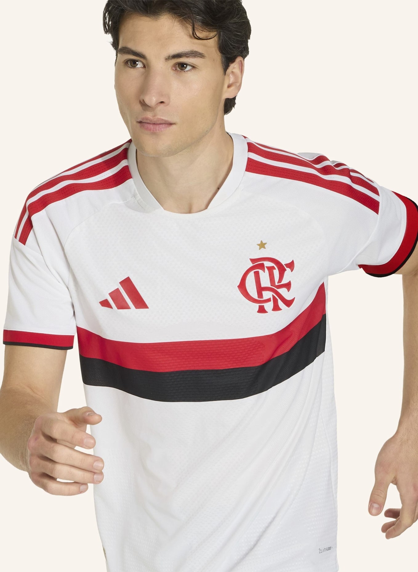 adidas CR FLAMENGO 26 AUTHENTIC AUSWÄRTSTRIKOT: WEISS
