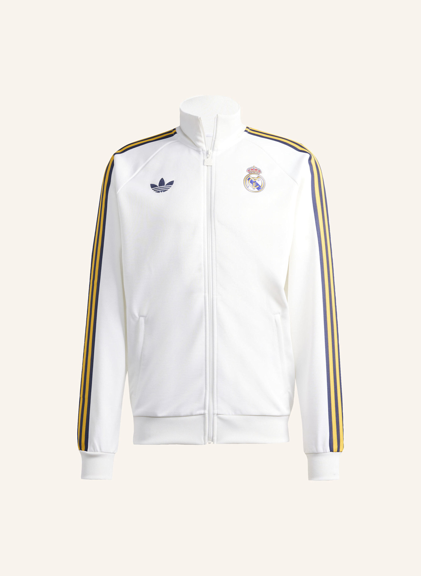 adidas REAL MADRID ORIGINALS JACKE: WEISS