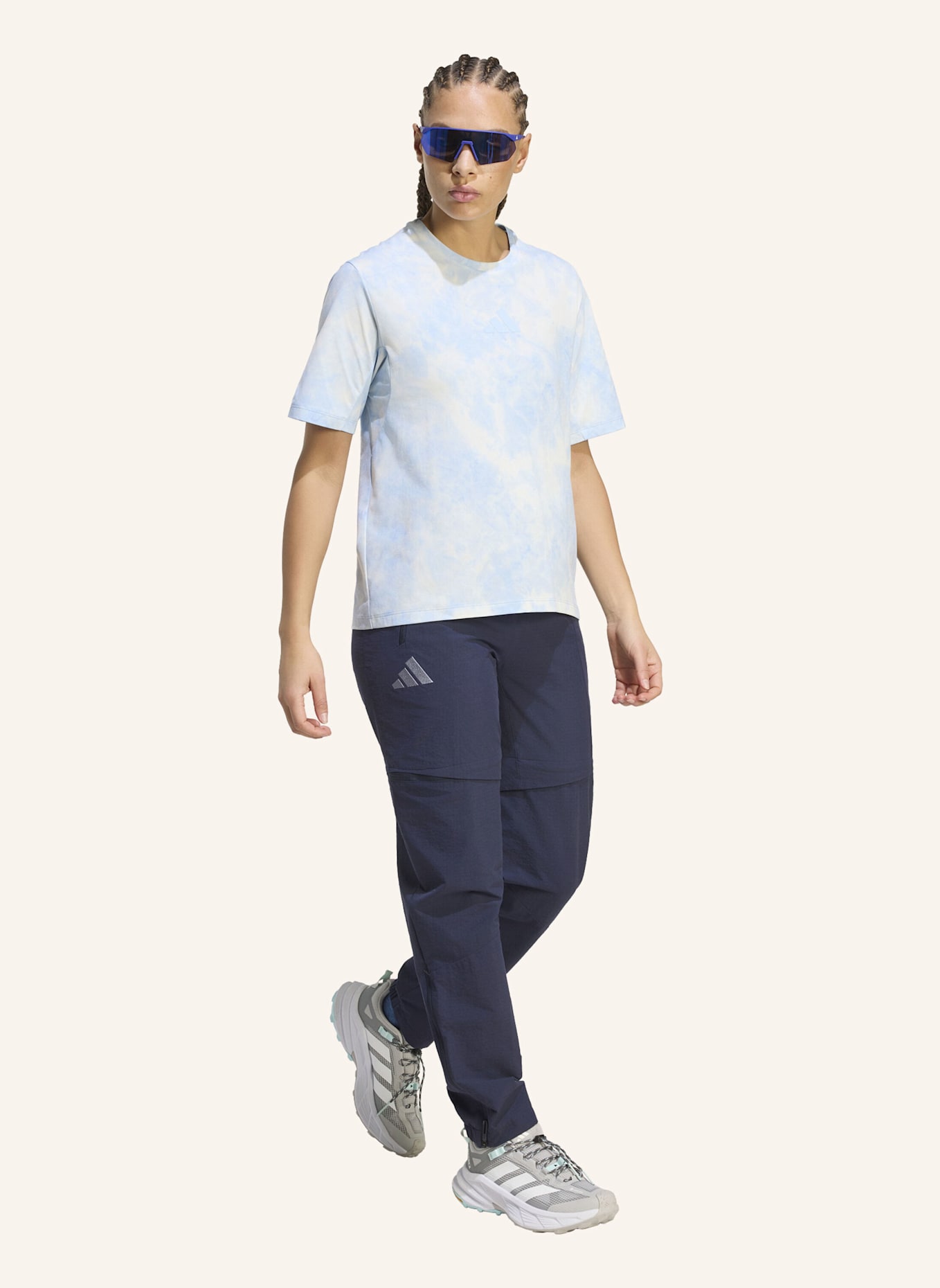 adidas TERREX TERREX XPERIOR UTILITAS CLIMA365 ZIP-OFF-HOSE: BLAU