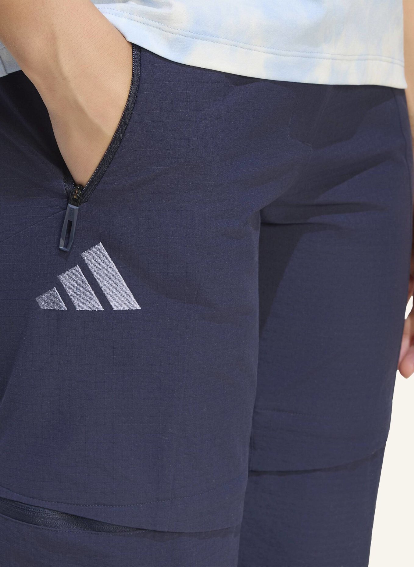 adidas TERREX TERREX XPERIOR UTILITAS CLIMA365 ZIP-OFF-HOSE: BLAU