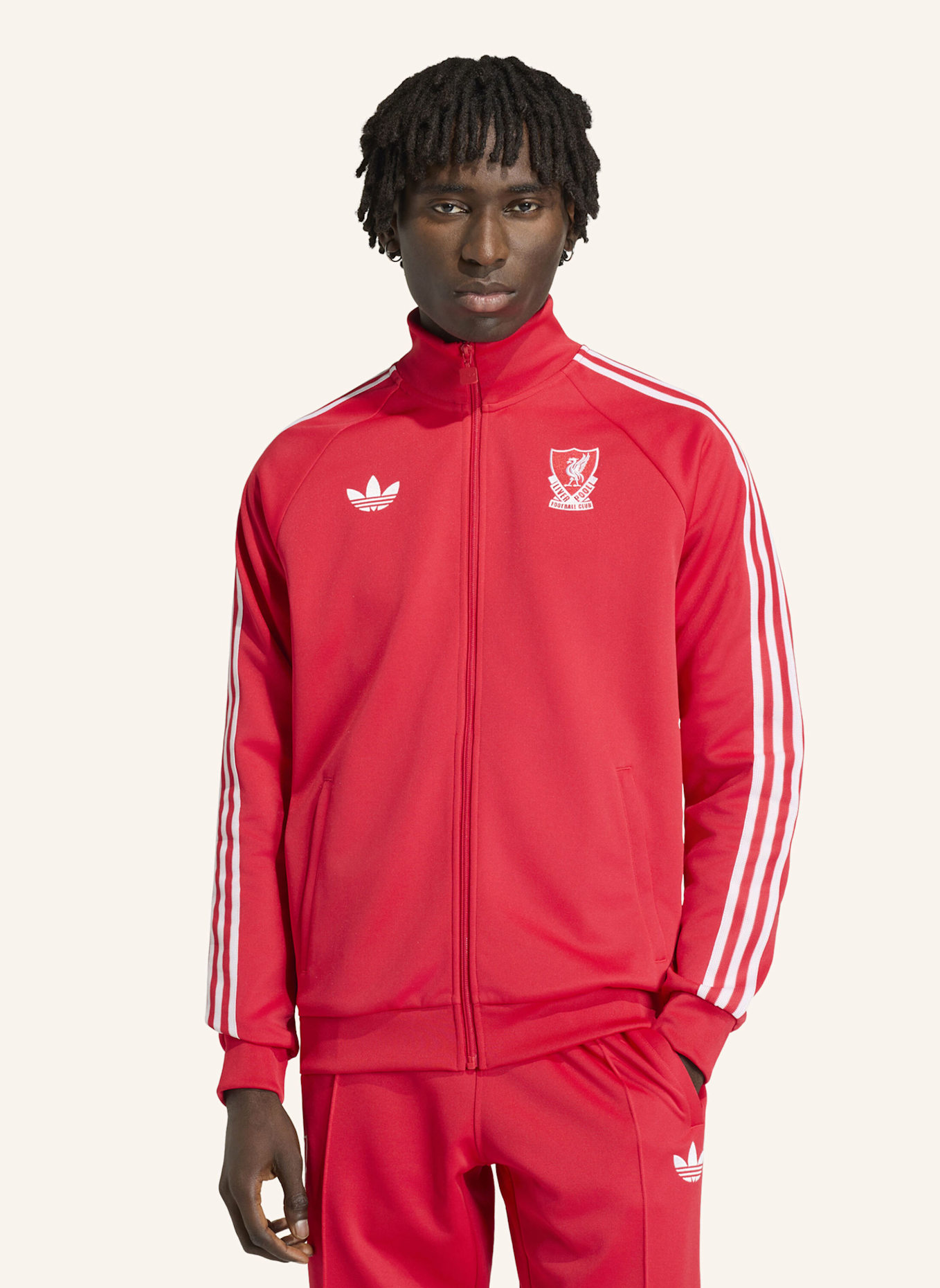 adidas FC LIVERPOOL ORIGINALS JACKE: ROT