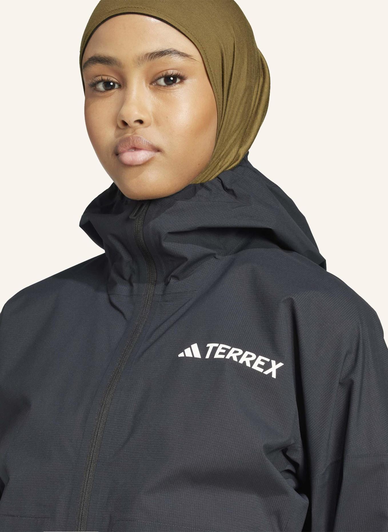 adidas TERREX TERREX XPERIOR 2.5 LAYER LIGHT CLIMAPROOF JACKE: SCHWARZ