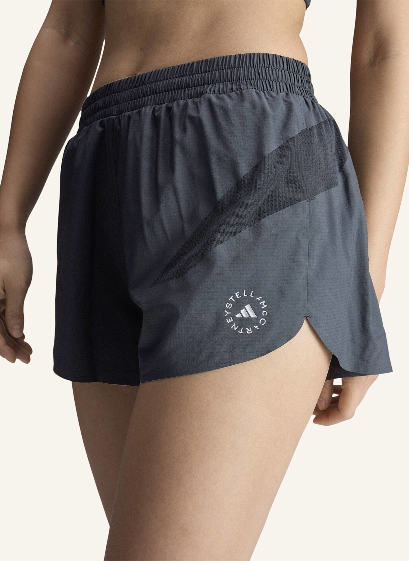 adidas by Stella McCartney 2-in-1-Laufshorts ADIDAS BY STELLA MCCARTNEY: SCHWARZ