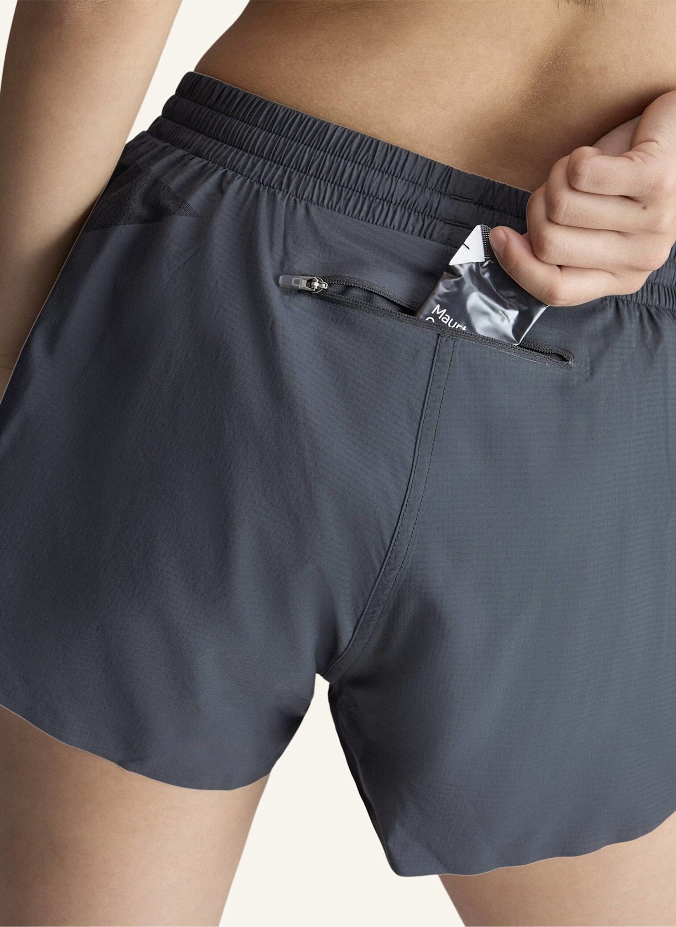 adidas by Stella McCartney 2-in-1-Laufshorts ADIDAS BY STELLA MCCARTNEY: SCHWARZ