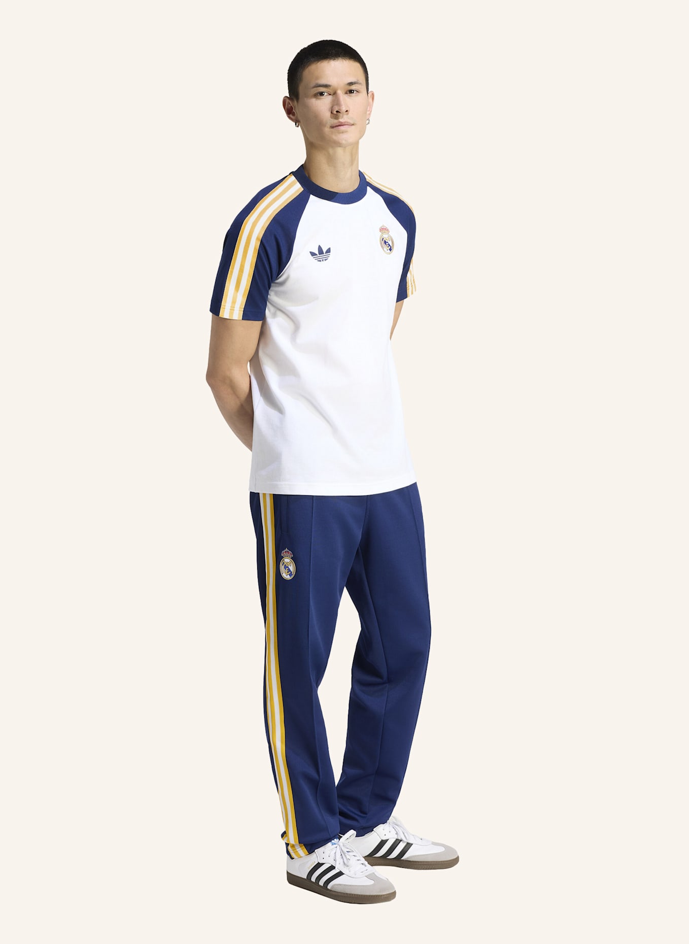 adidas REAL MADRID ORIGINALS T-SHIRT: WEISS