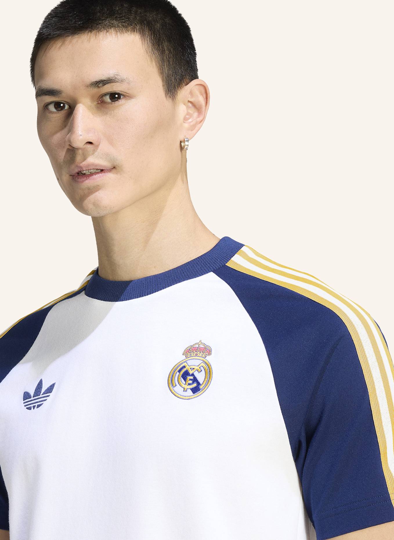 adidas REAL MADRID ORIGINALS T-SHIRT: WEISS