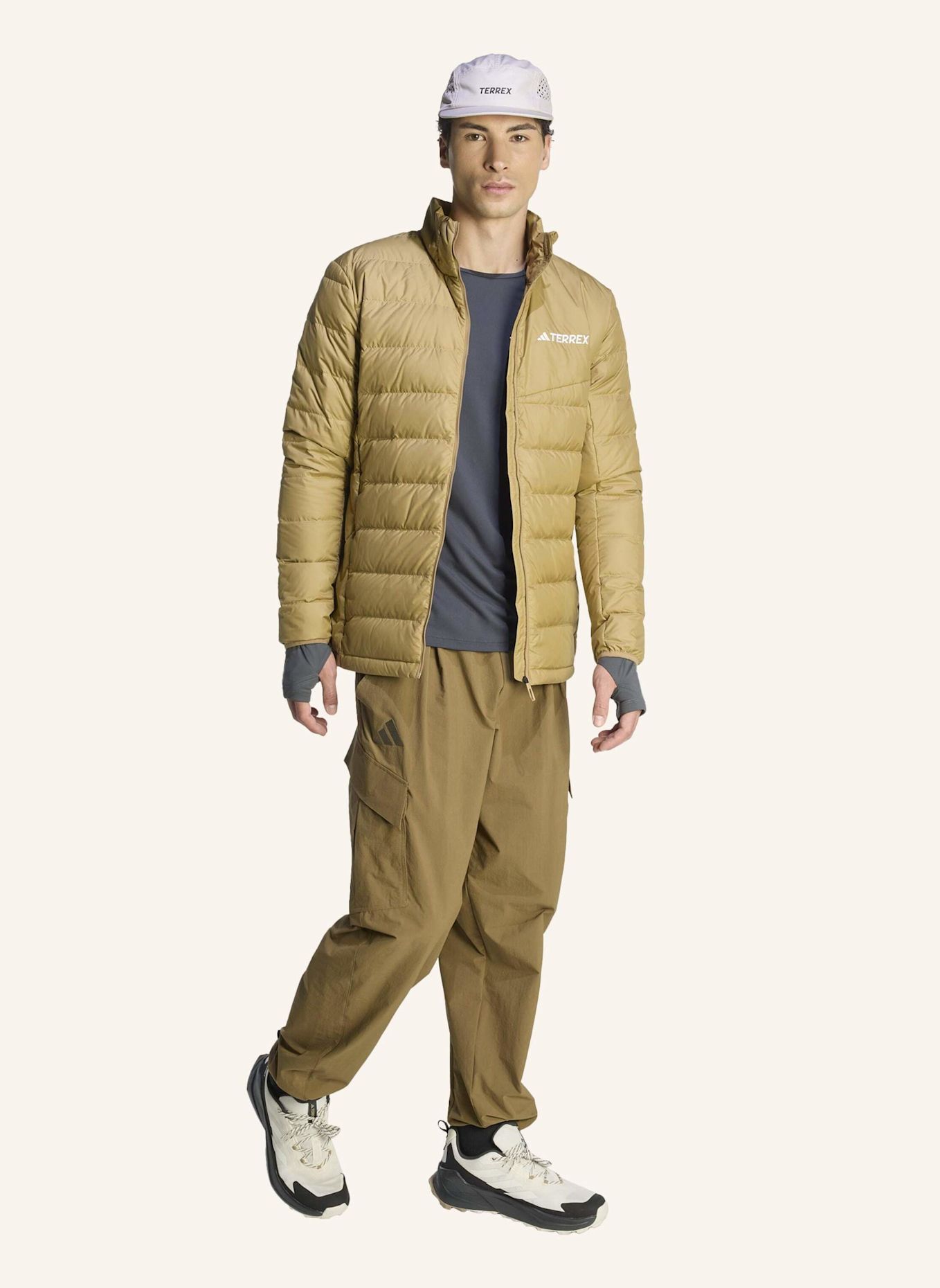 adidas TERREX TERREX MULTI LIGHT DOWN CLIMAWARM JACKE: BRAUN