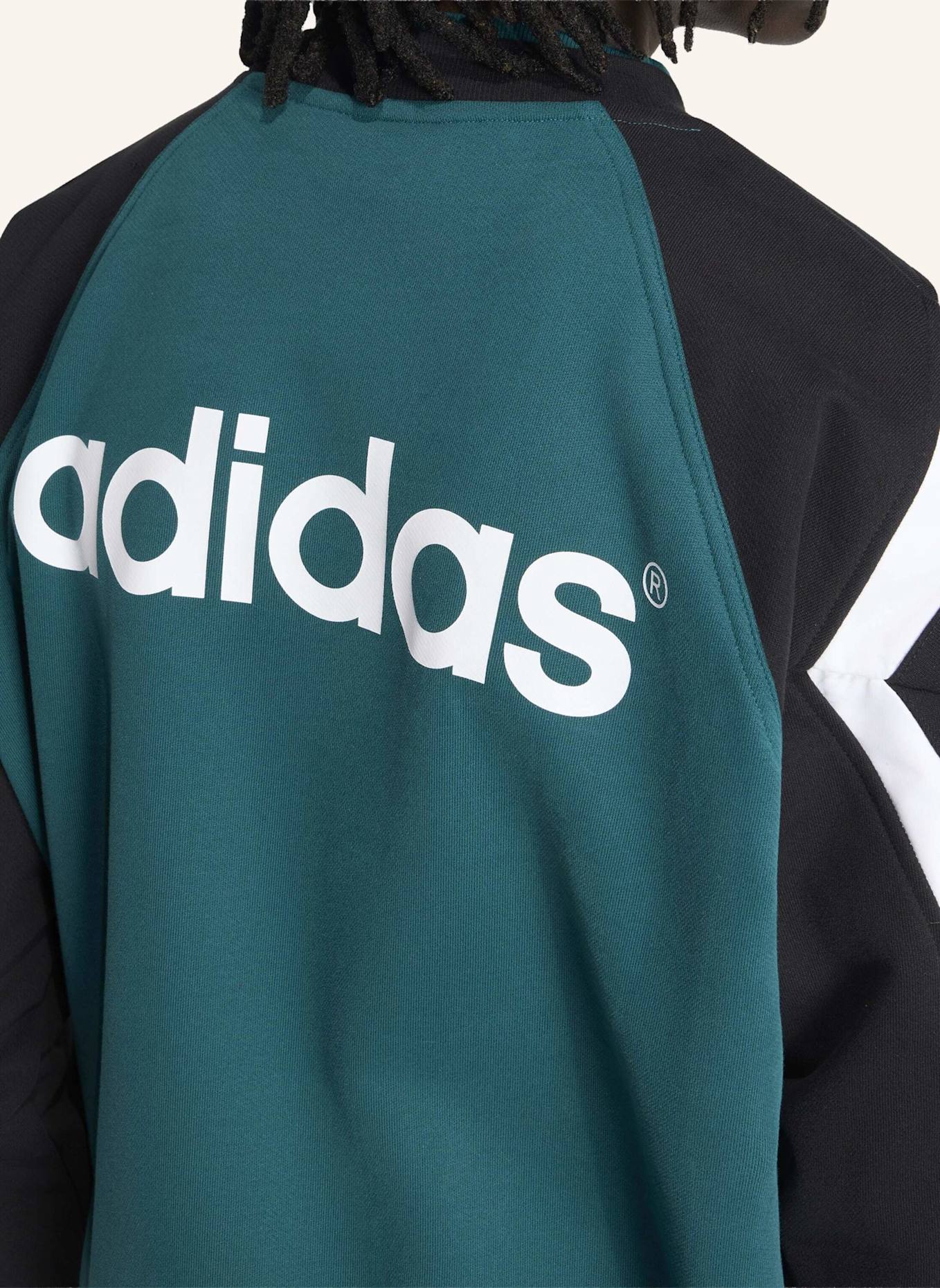 adidas LIVERPOOL FC 95 RUNDHALS-SWEATSHIRT: GRÜN/ SCHWARZ