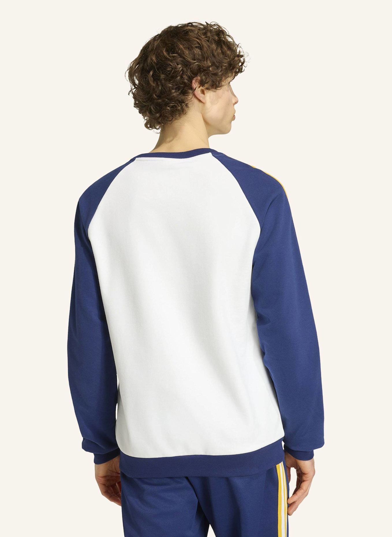 adidas REAL MADRID ORIGINALS SWEATSHIRT: WEISS