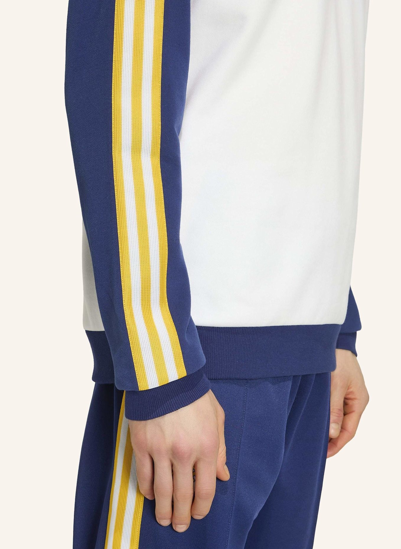 adidas REAL MADRID ORIGINALS SWEATSHIRT: WEISS
