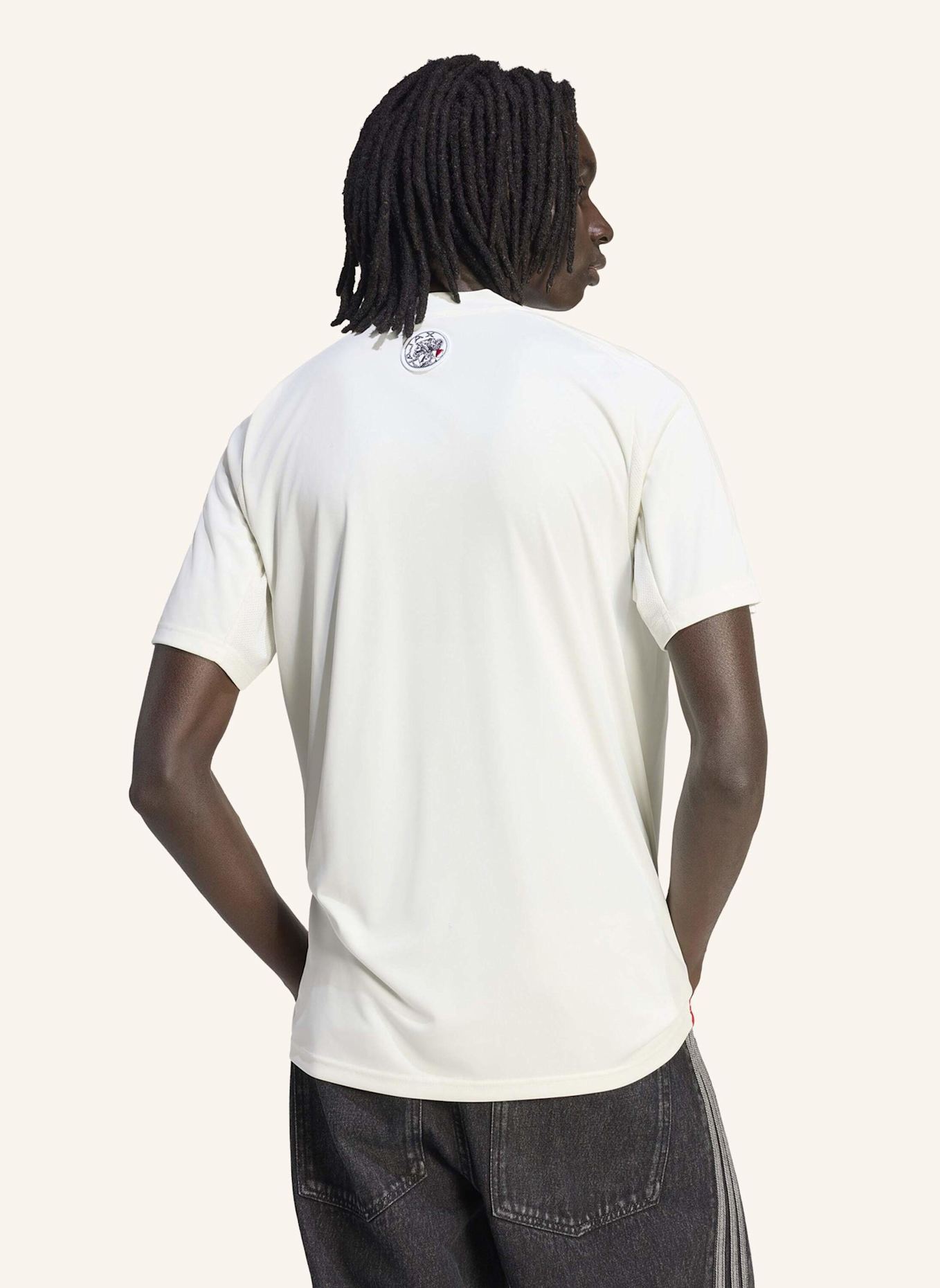 adidas AJAX AMSTERDAM US HEMD: WEISS