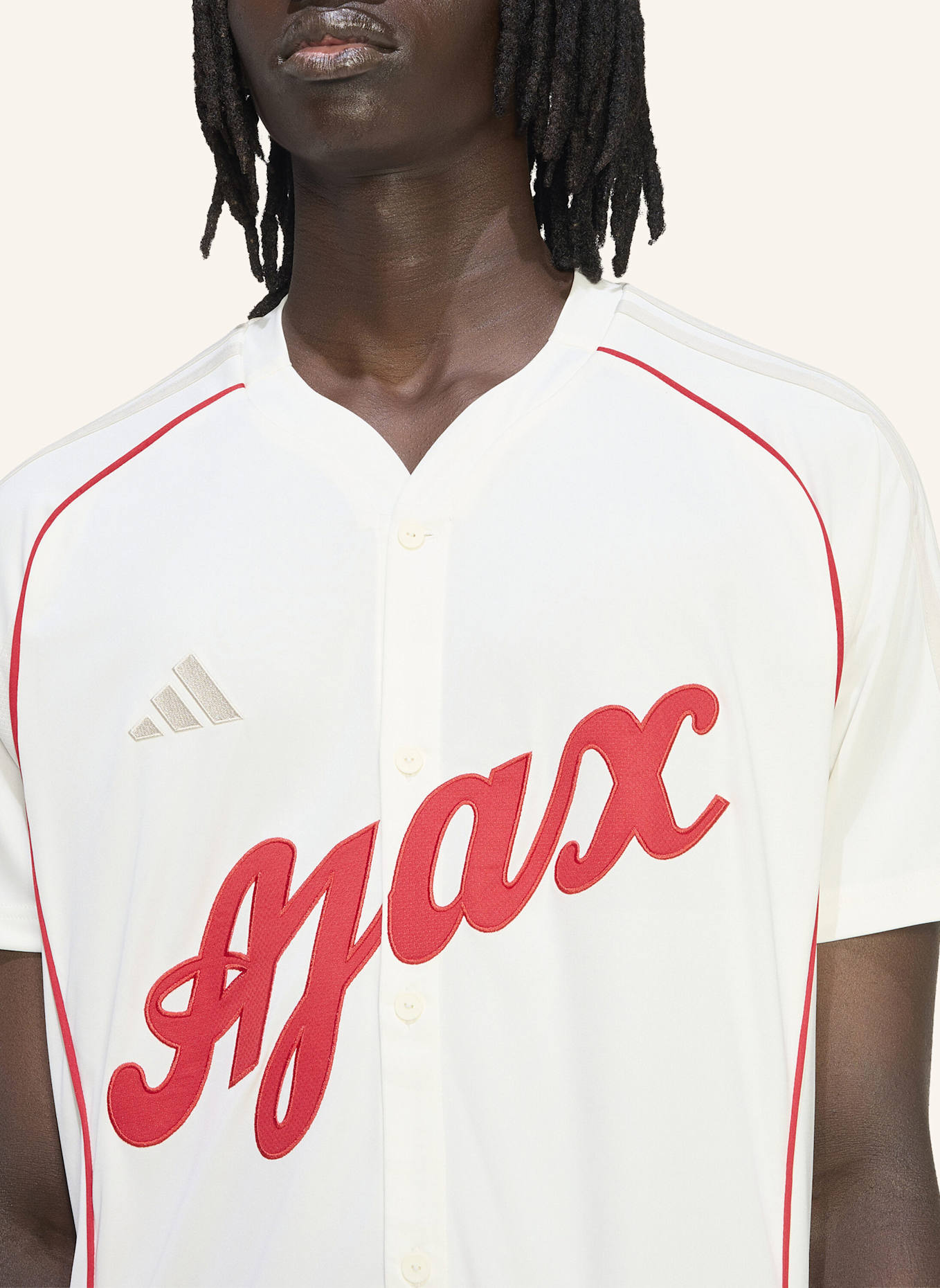 adidas AJAX AMSTERDAM US HEMD: WEISS