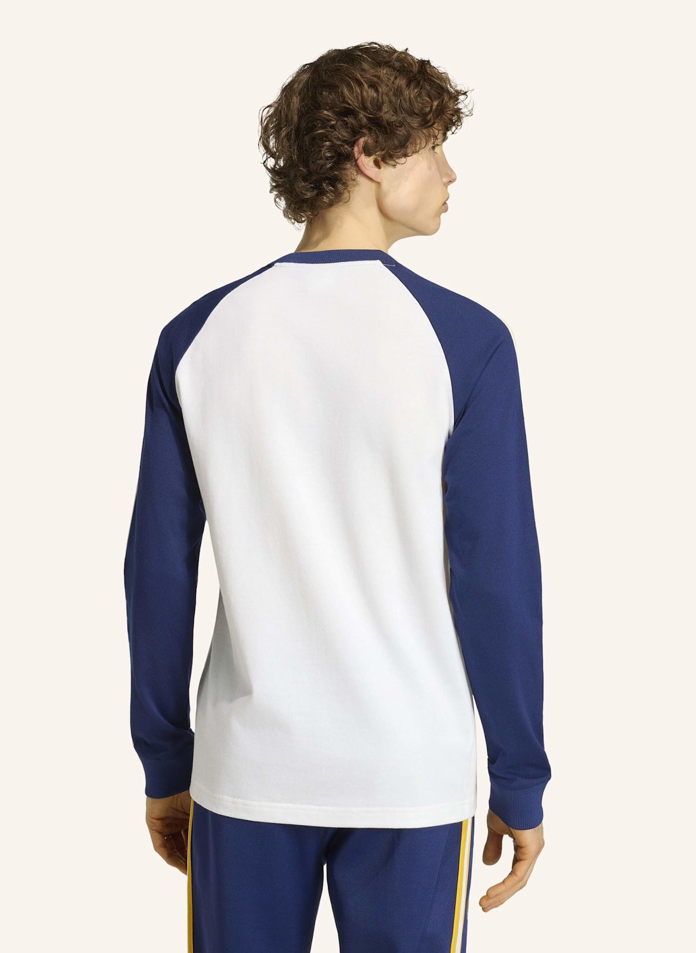 adidas REAL MADRID ORIGINALS LONGSLEEVE: WEISS