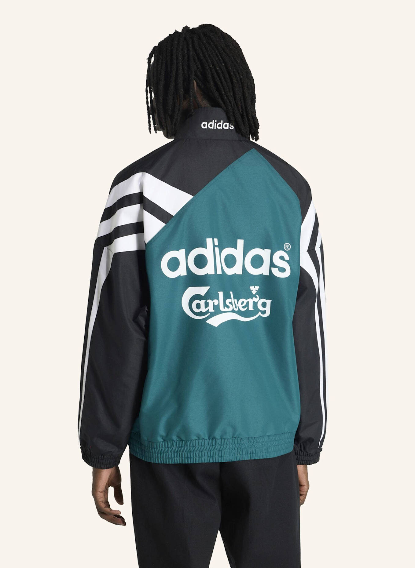 adidas FC LIVERPOOL 95 TRAININGSJACKE: GRÜN/ SCHWARZ