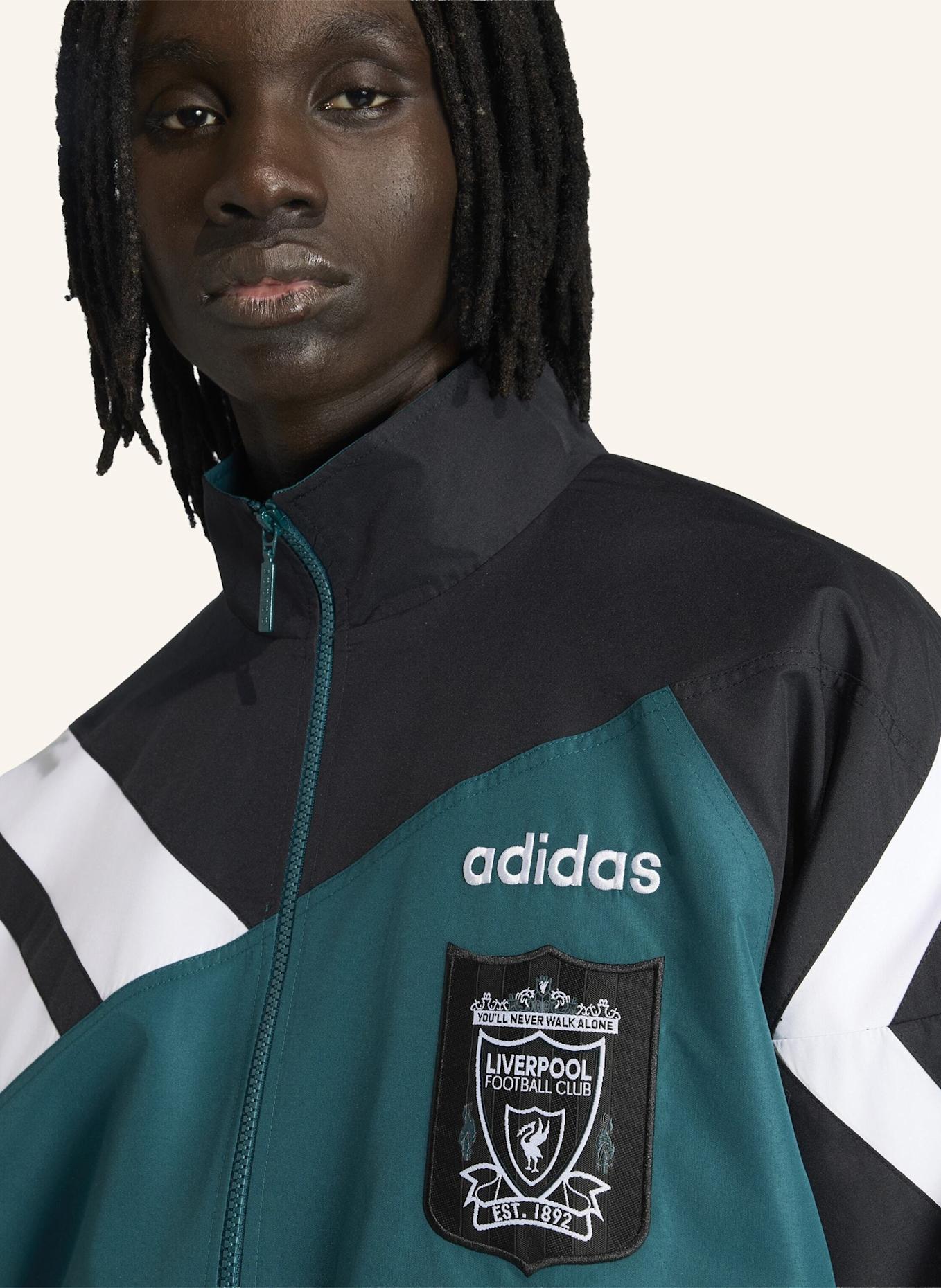adidas FC LIVERPOOL 95 TRAININGSJACKE: GRÜN/ SCHWARZ