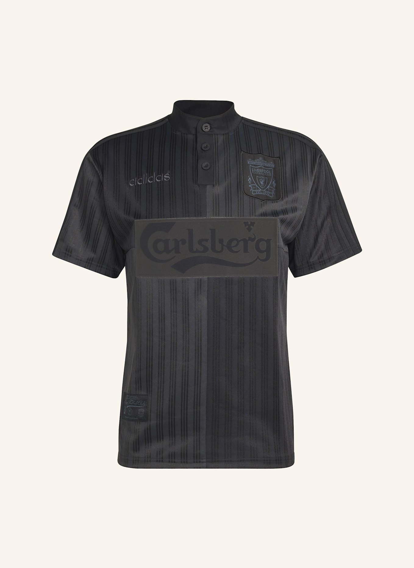 adidas FC LIVERPOOL SPECIAL 95 TRIKOT: SCHWARZ/ GRAU