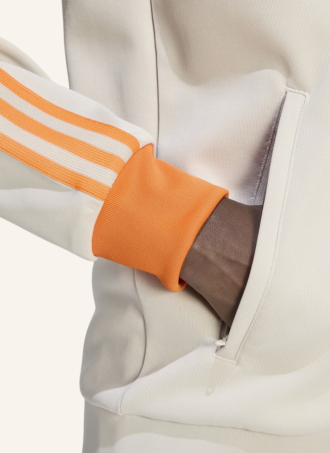 adidas FC BAYERN MÜNCHEN ORIGINALS TRACK TOP: BEIGE