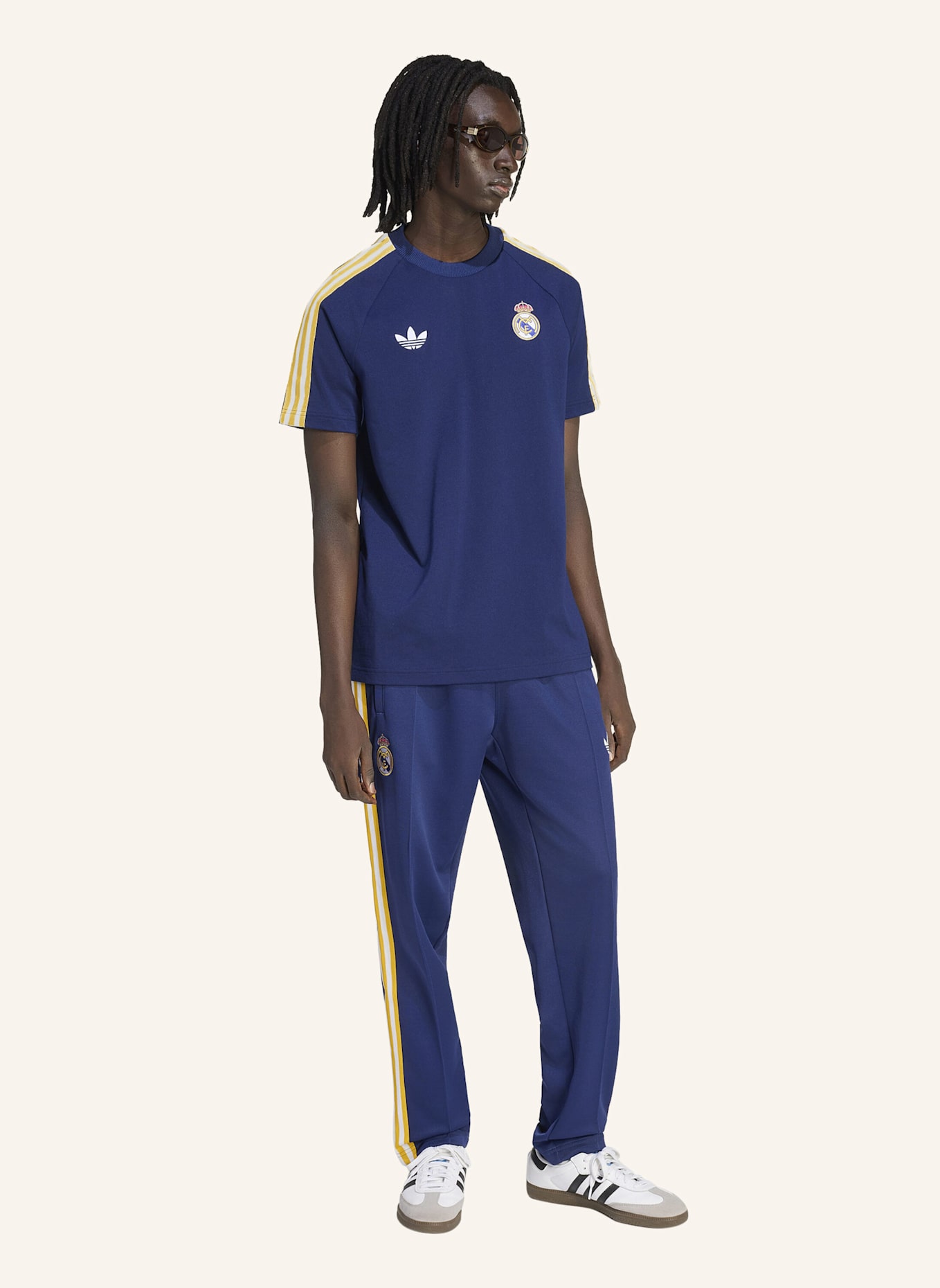 adidas REAL MADRID ORIGINALS TRAININGSHOSE: BLAU