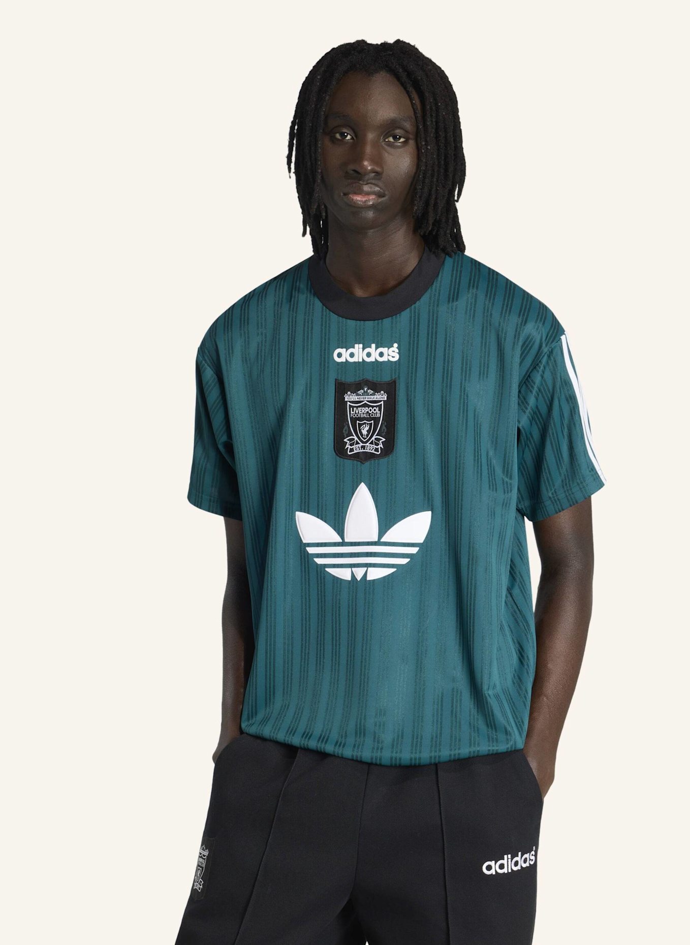 adidas FC LIVERPOOL POLYESTER TRIKOT 95: GRÜN