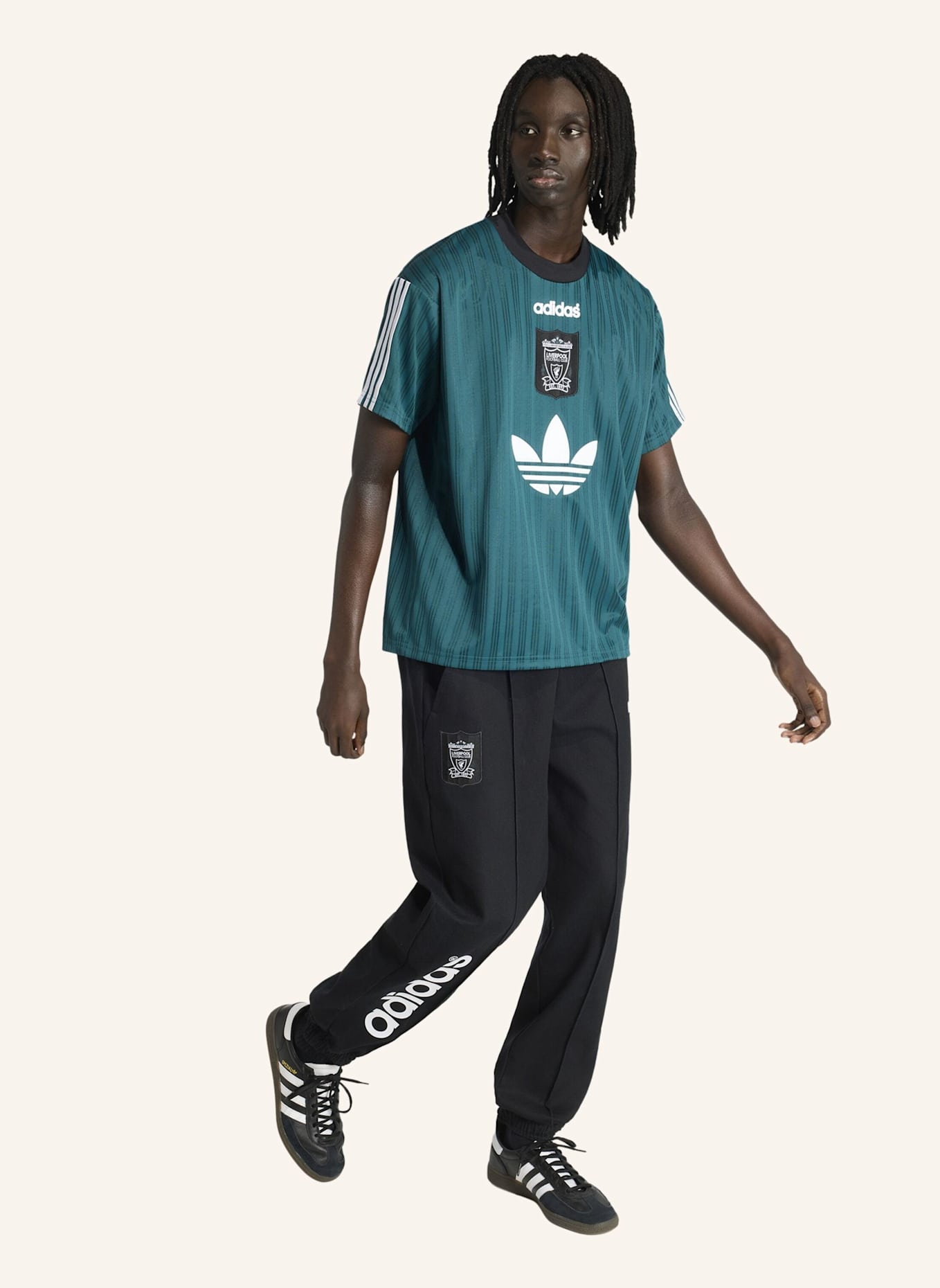 adidas FC LIVERPOOL POLYESTER TRIKOT 95: GRÜN