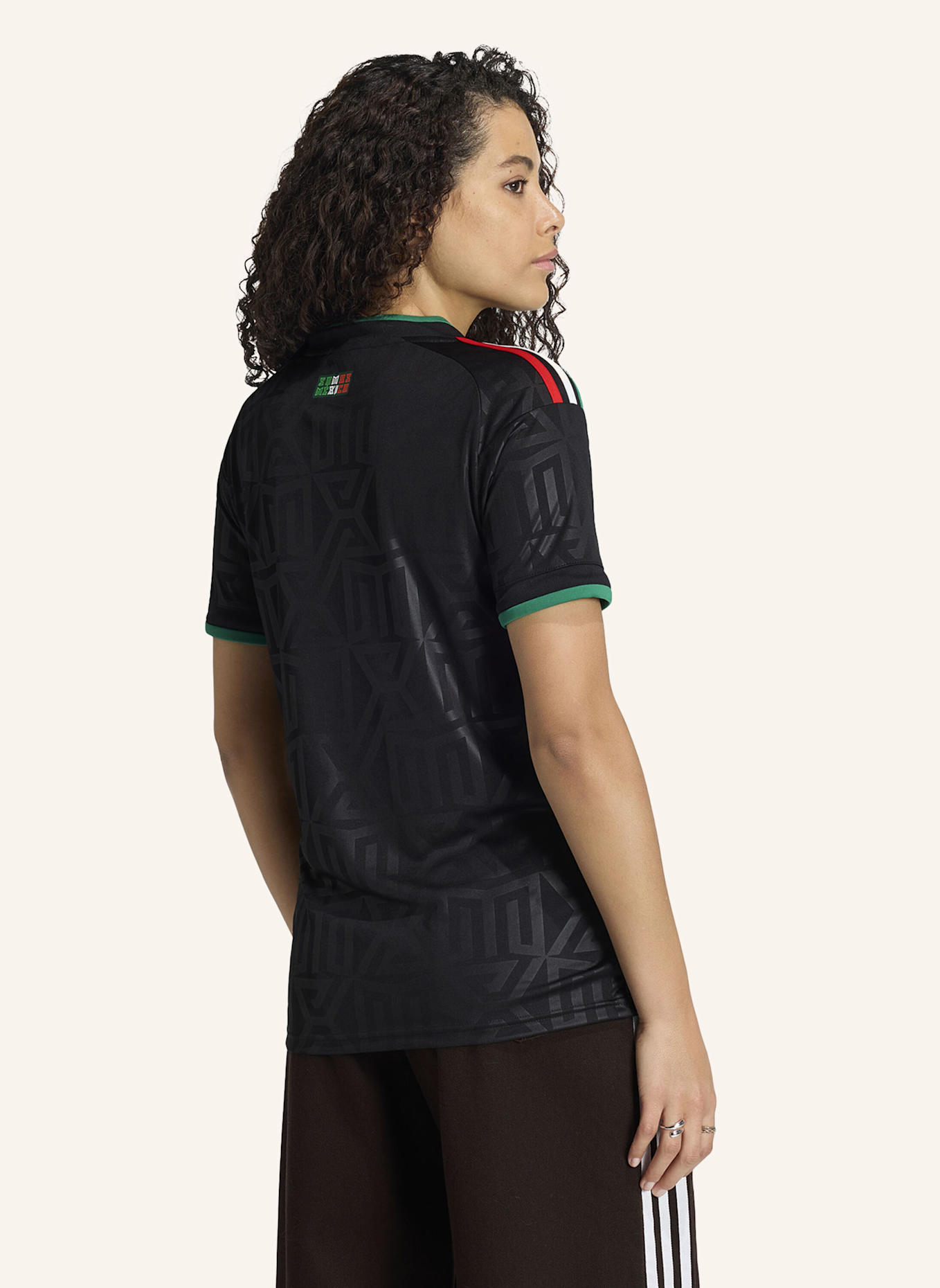adidas MEXIKO 26 AUSWEICHTRIKOT: SCHWARZ