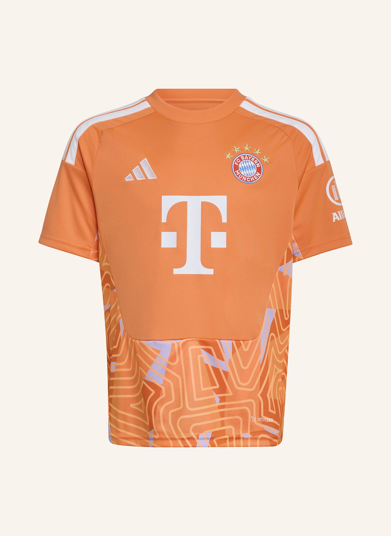 adidas FC BAYERN MÜNCHEN 26/27 KIDS TORWARTTRIKOT: ORANGE