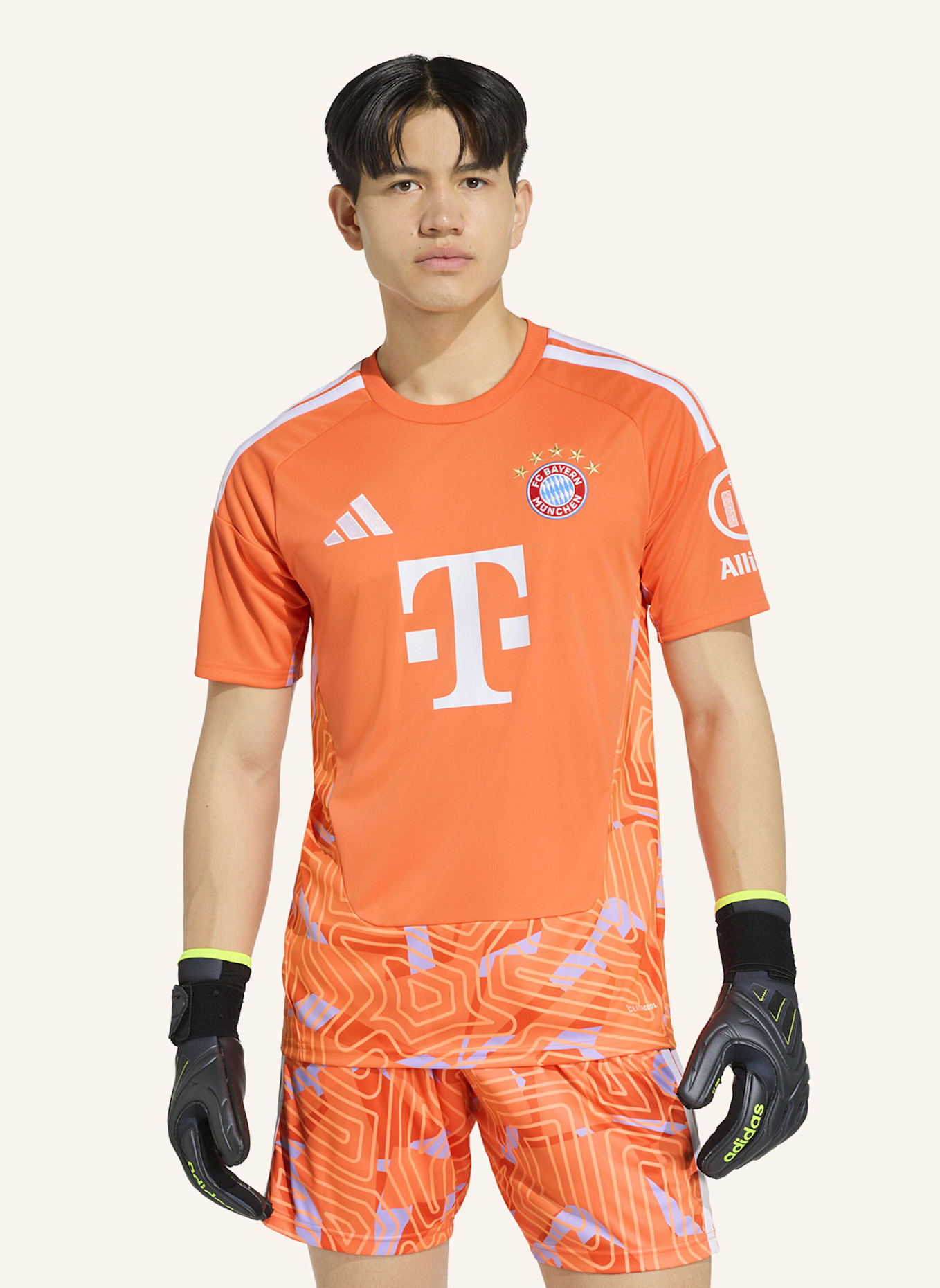 adidas FC BAYERN MÜNCHEN 26/27 TORWARTTRIKOT: ORANGE
