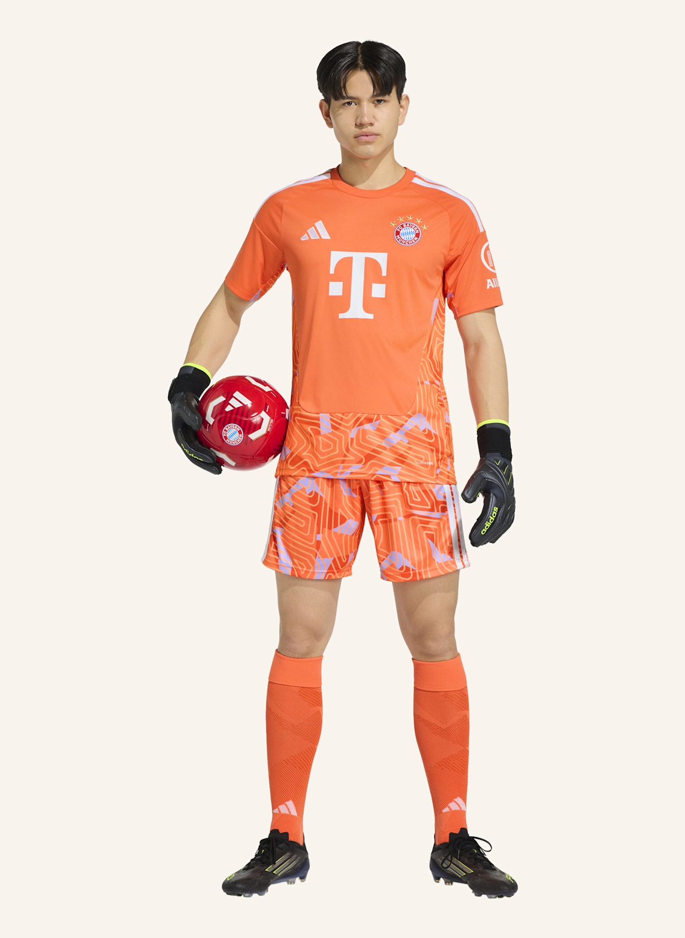adidas FC BAYERN MÜNCHEN 26/27 TORWARTTRIKOT: ORANGE