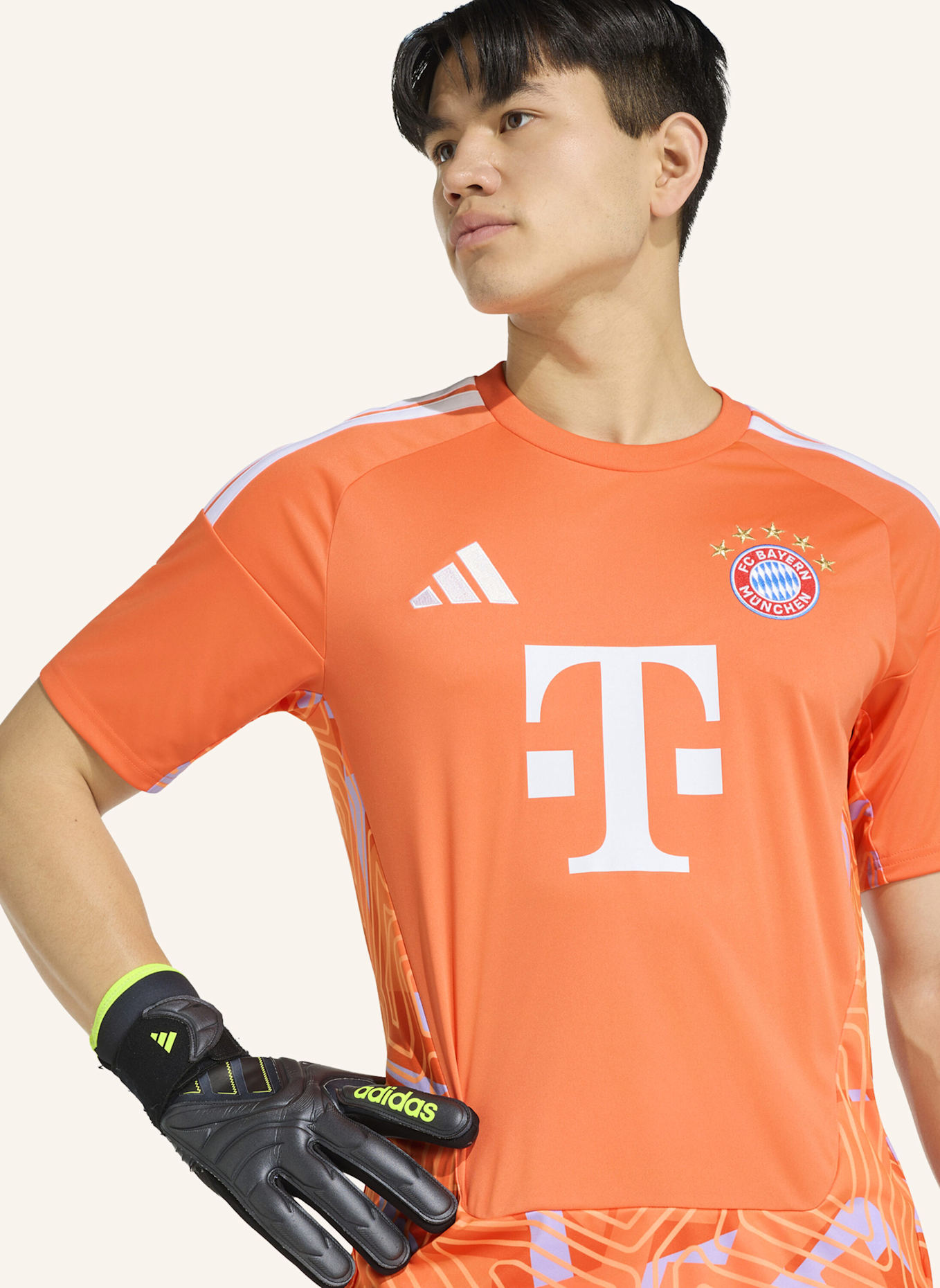 adidas FC BAYERN MÜNCHEN 26/27 TORWARTTRIKOT: ORANGE