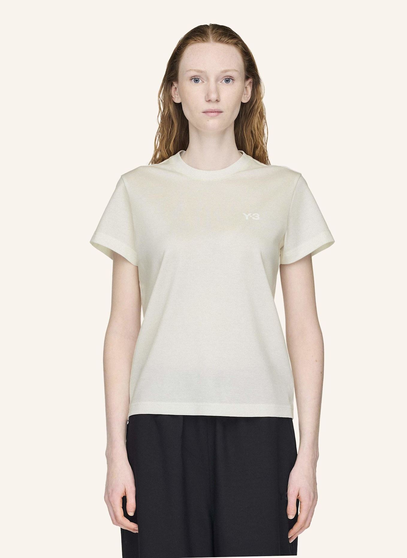 Y-3 Y-3 PREMIUM SHORT SLEEVE TEE: WEISS