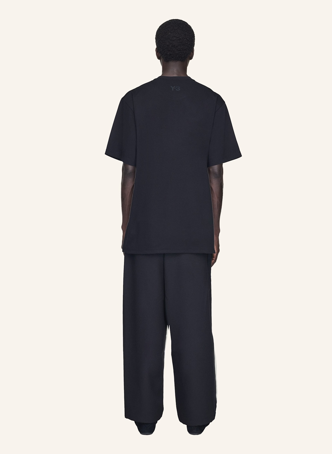 Y-3 Y-3 PREMIUM SHORT SLEEVE TEE: SCHWARZ