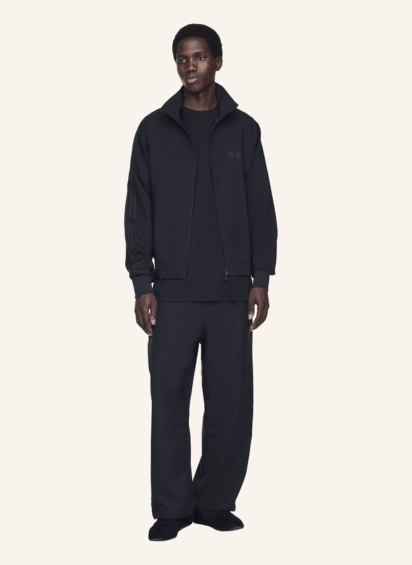 Y-3 Y-3 PREMIUM SHORT SLEEVE TEE: SCHWARZ