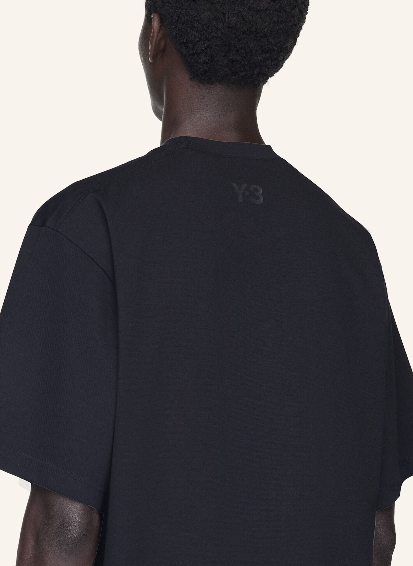 Y-3 Y-3 PREMIUM SHORT SLEEVE TEE: SCHWARZ
