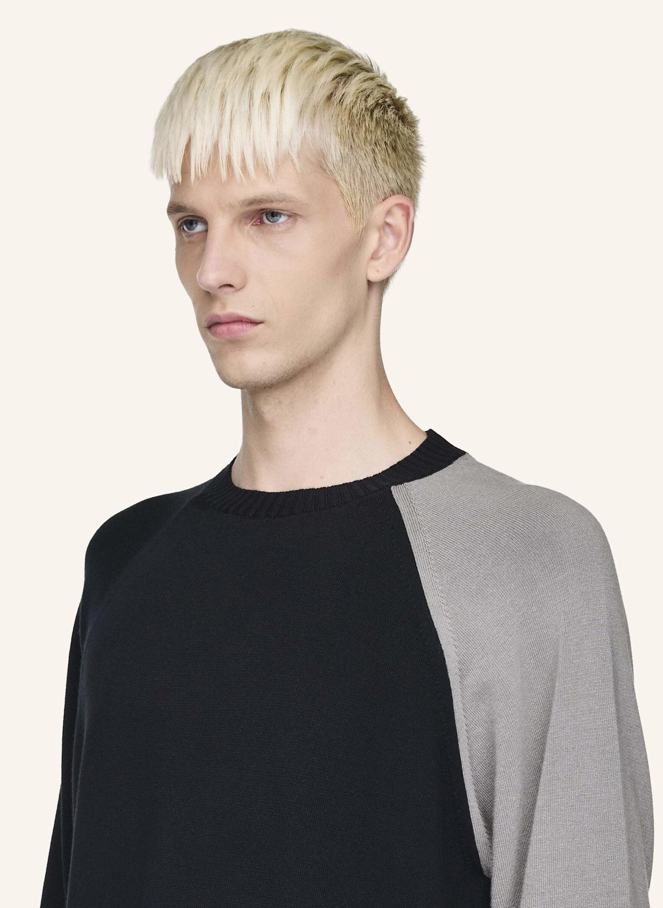Y-3 Y-3 LOGO KNIT CREW: SCHWARZ