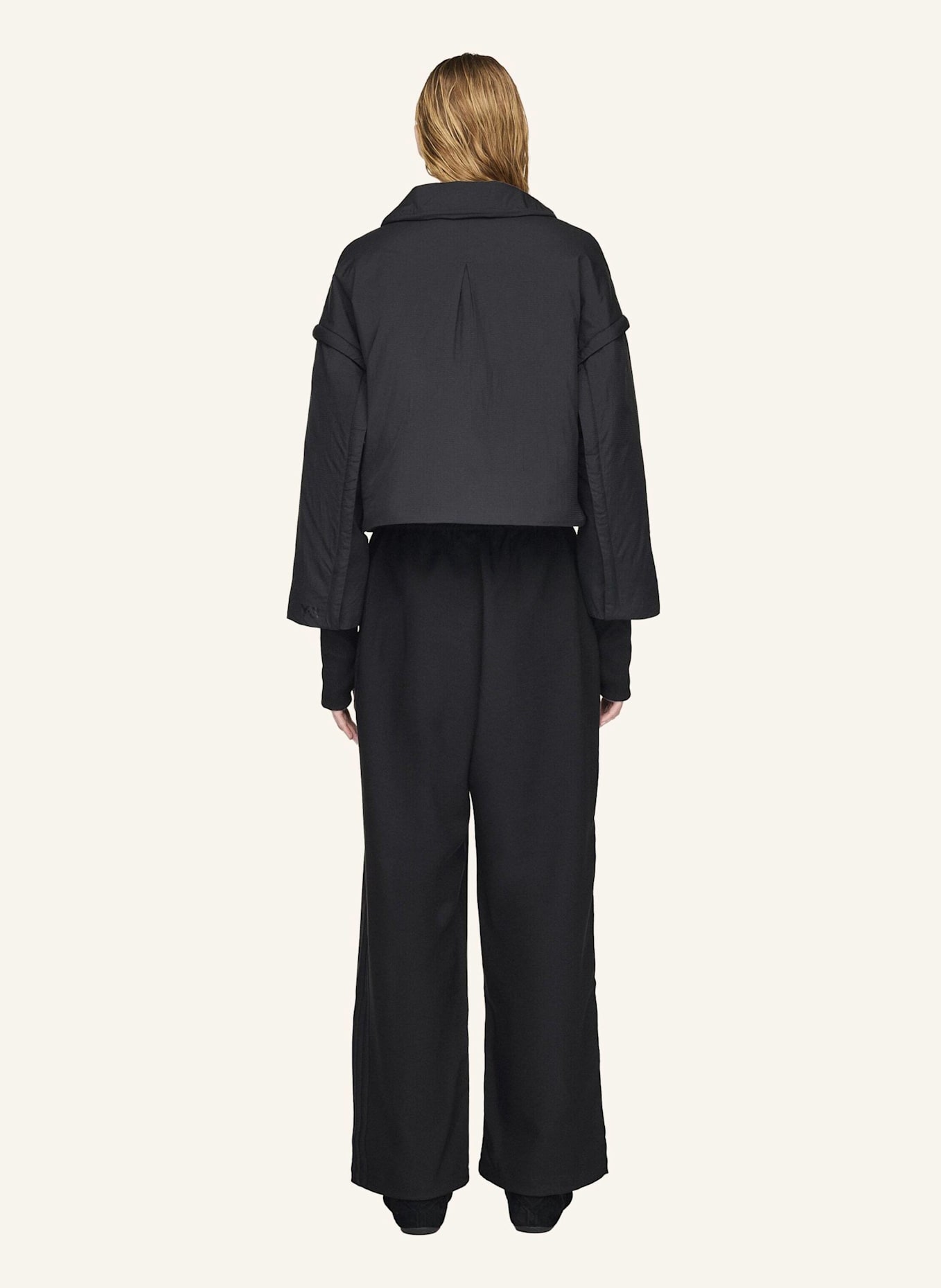 Y-3 Y-3 PADDED LINER JACKET: SCHWARZ