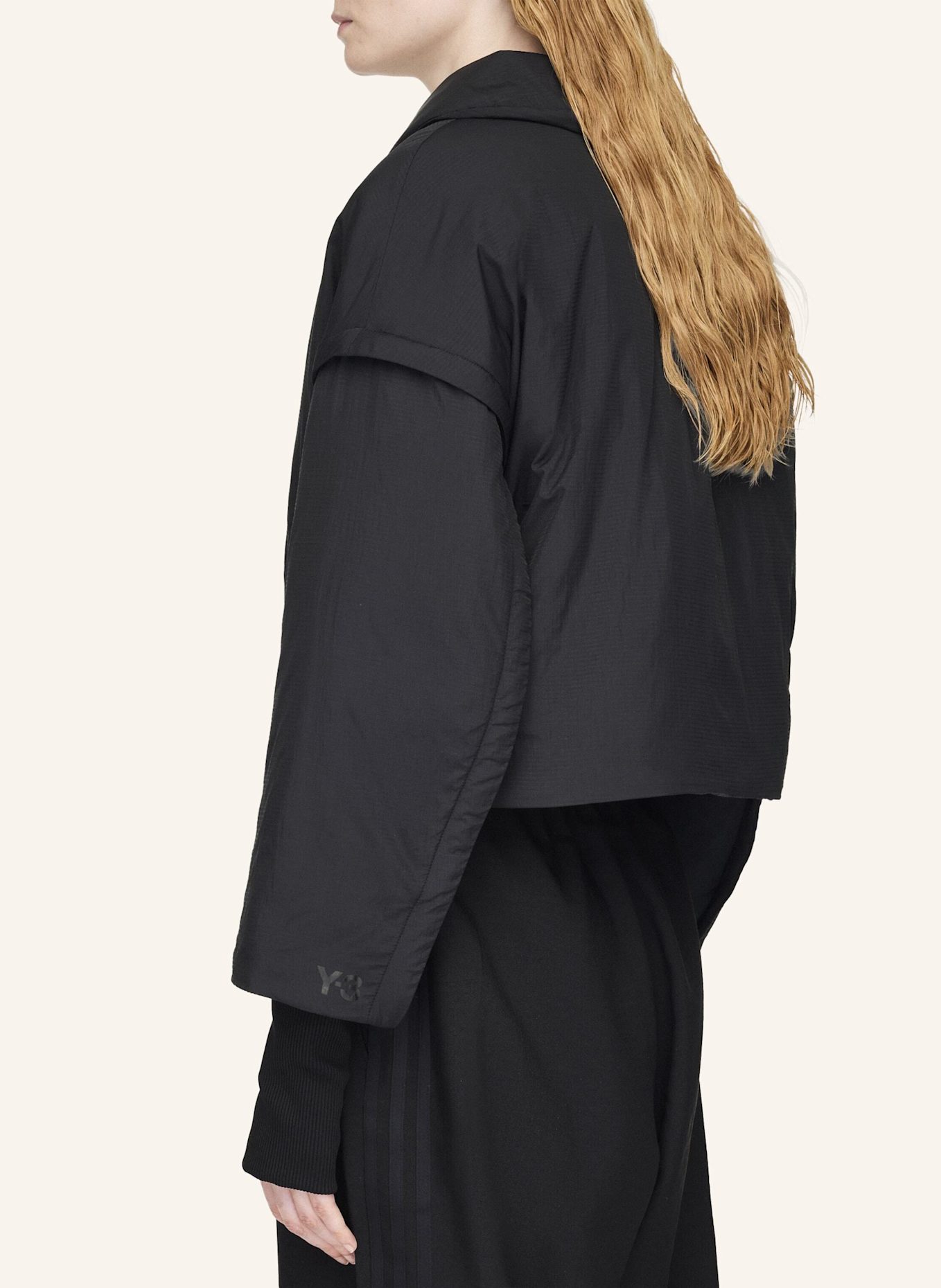 Y-3 Y-3 PADDED LINER JACKET: SCHWARZ