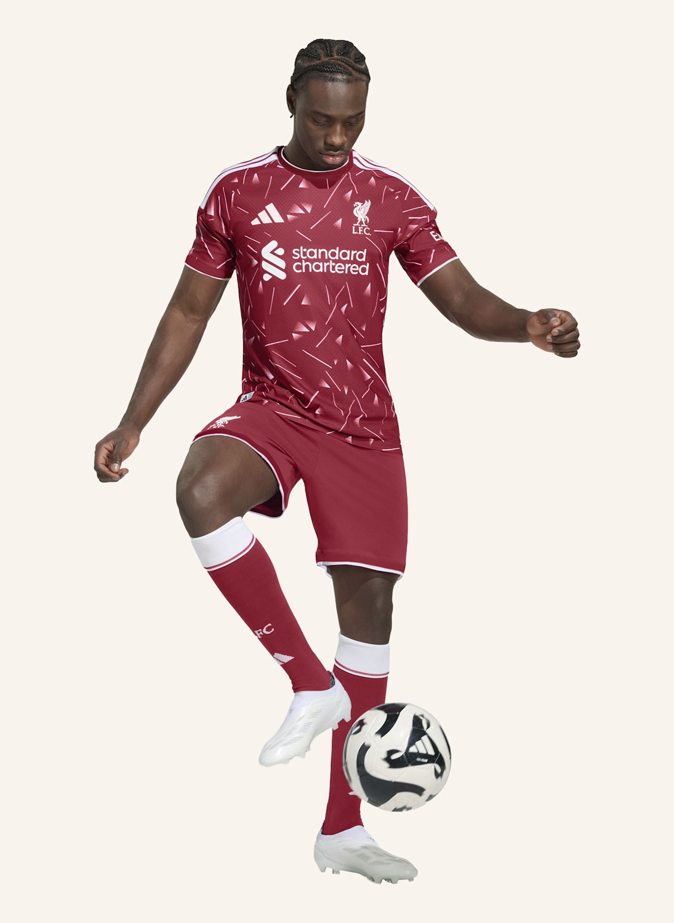 adidas FC LIVERPOOL 26/27 AUTHENTIC HEIMTRIKOT: ROT