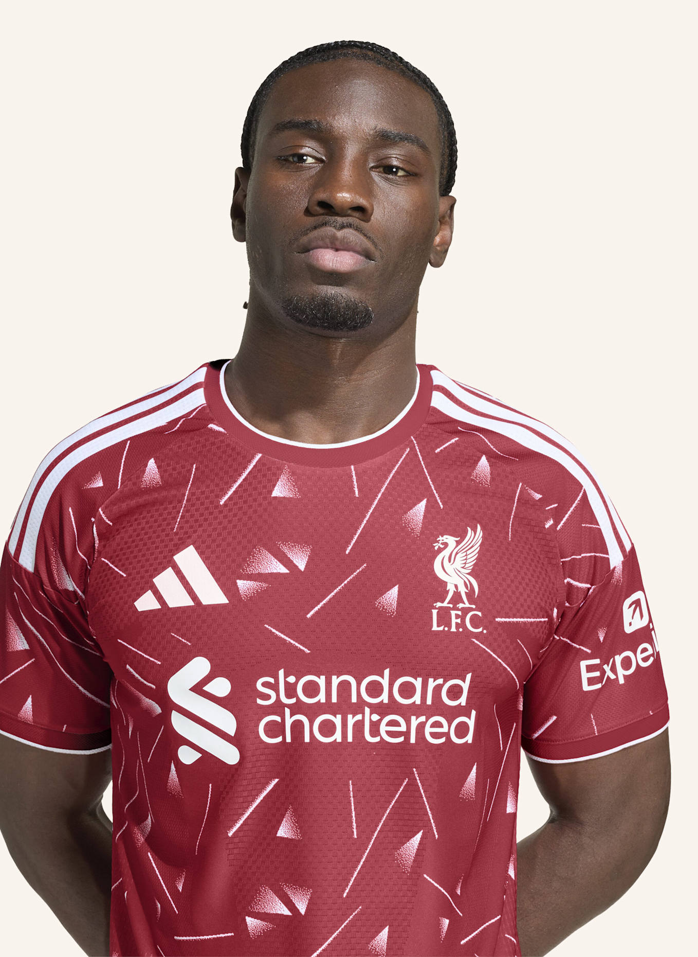 adidas FC LIVERPOOL 26/27 AUTHENTIC HEIMTRIKOT: ROT