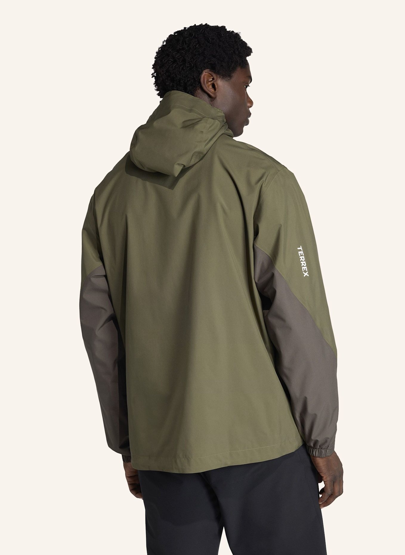 adidas TERREX TERREX MULTI 2 LAYER CLIMAPROOF REGENJACKE: GRÜN