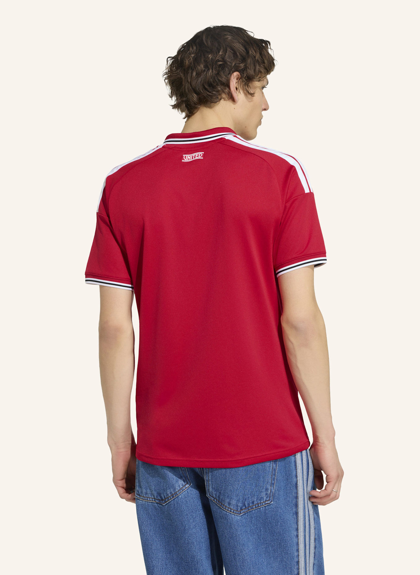 adidas MANCHESTER UNITED 26/27 HEIMTRIKOT: ROT