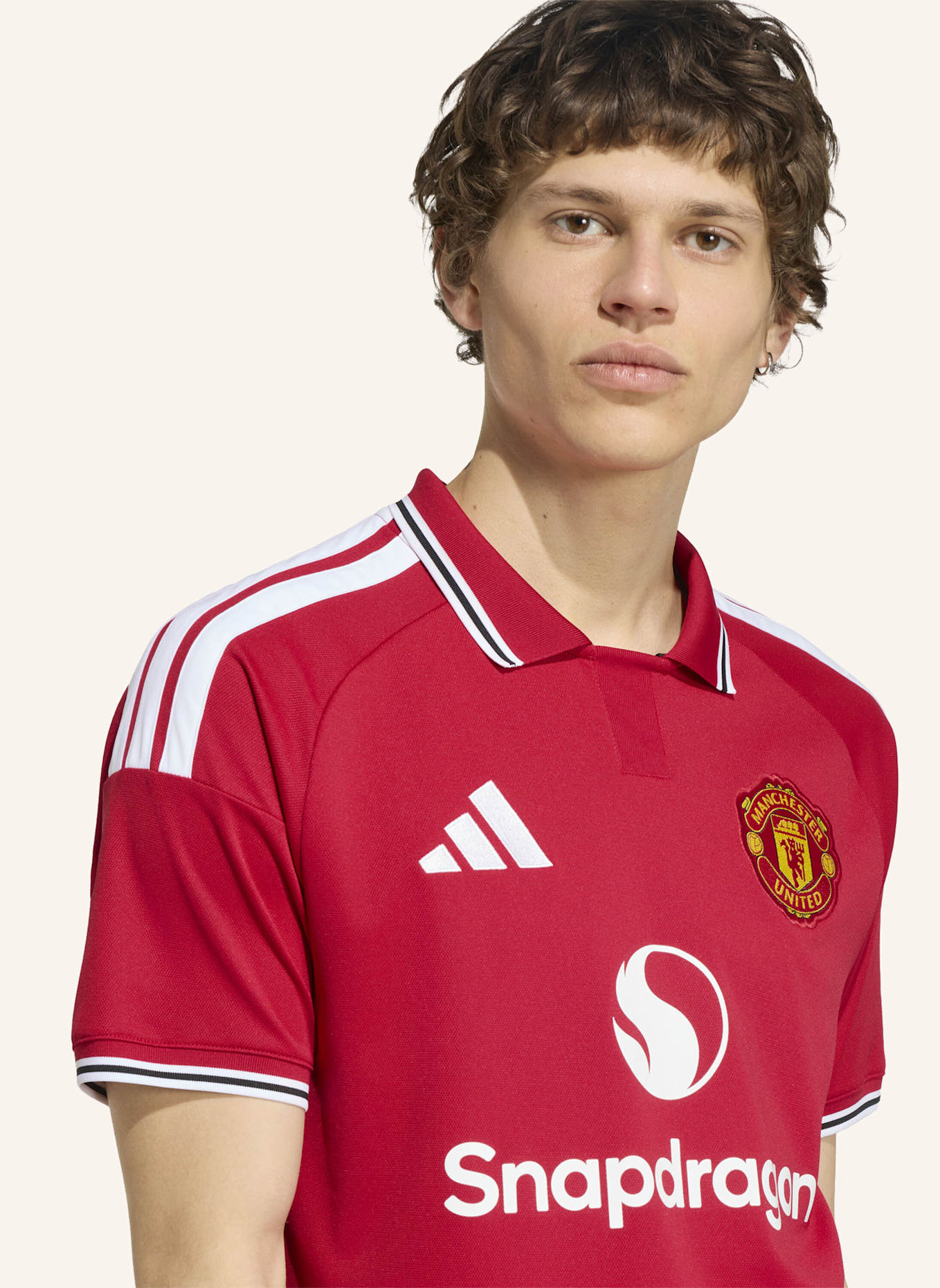 adidas MANCHESTER UNITED 26/27 HEIMTRIKOT: ROT