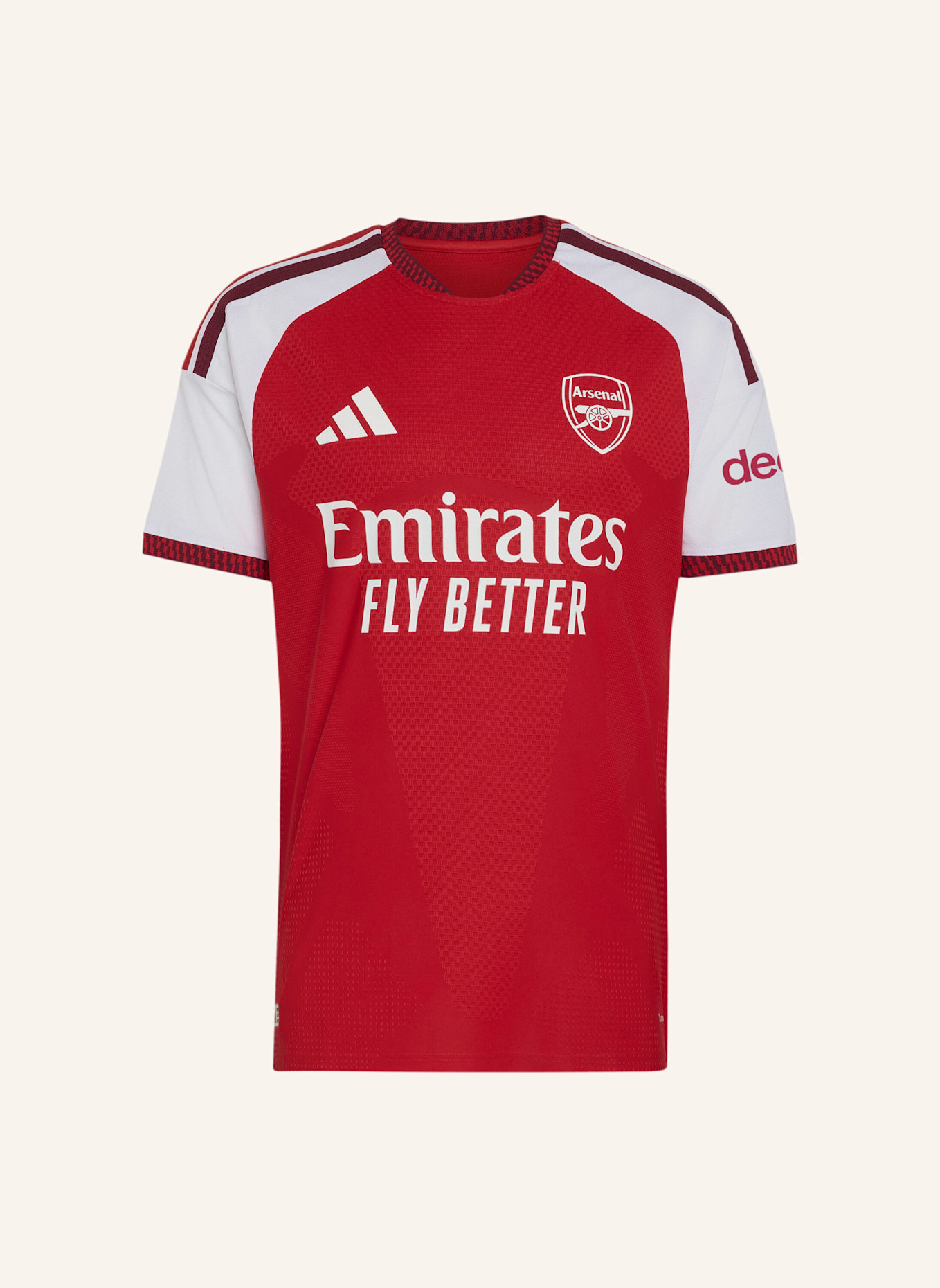 adidas FC ARSENAL 26/27 AUTHENTIC HEIMTRIKOT: ROT