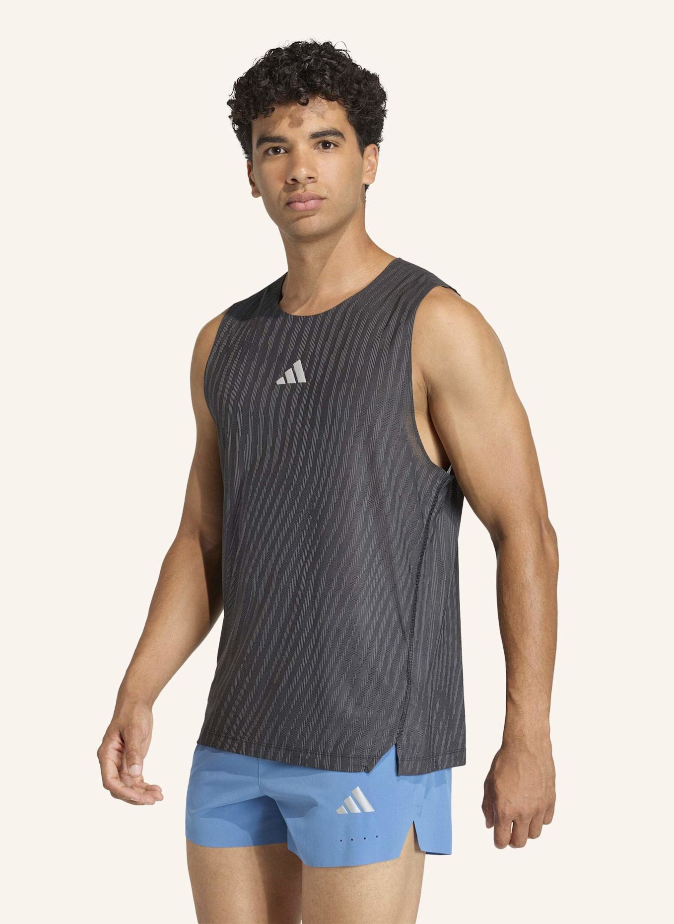 adidas ADI365 CLIMACOOL+ ENGINEERED TANKTOP: SCHWARZ