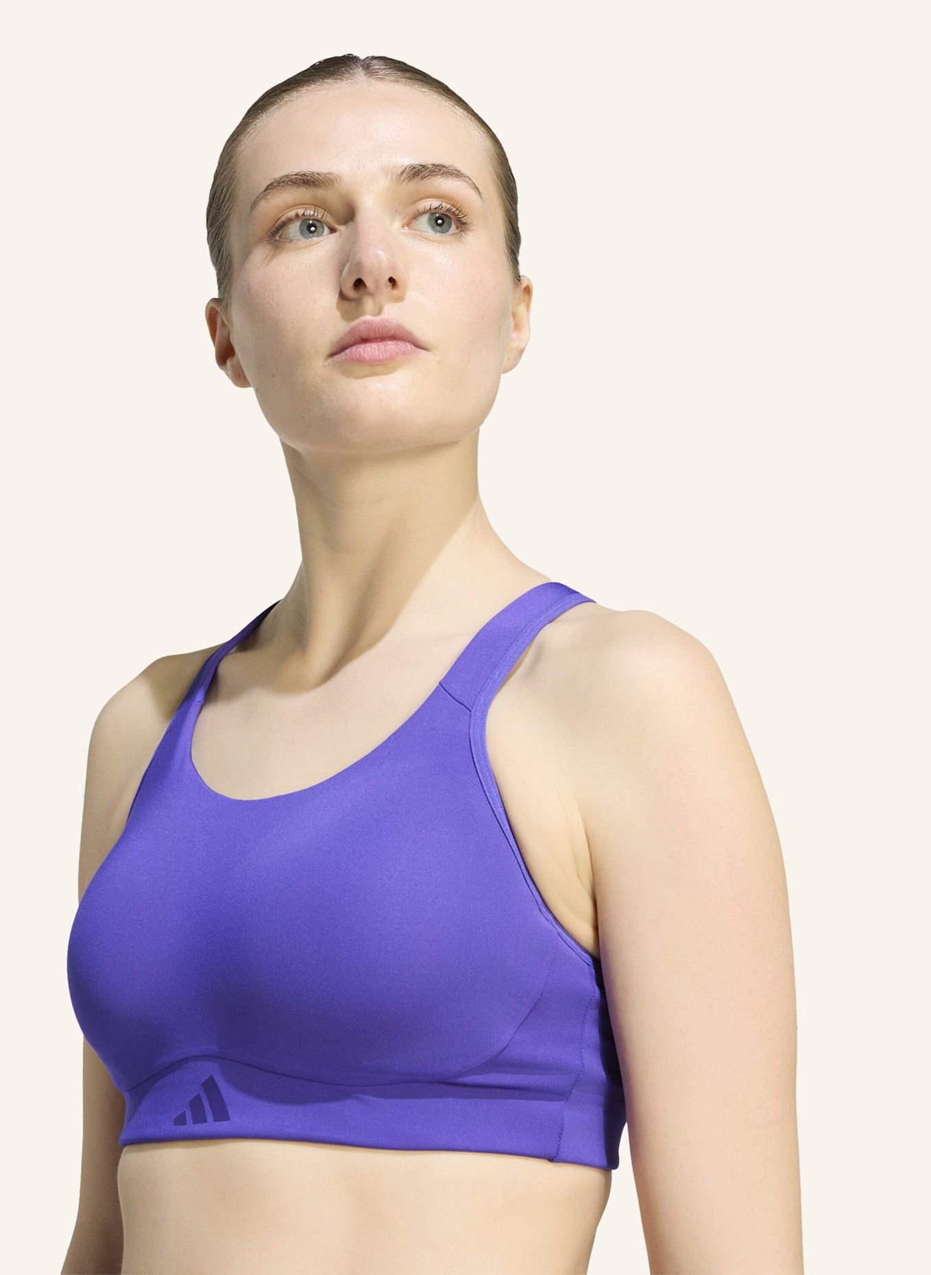 adidas OPTIME WORKOUT BH, HOHE BELASTUNG: LILA