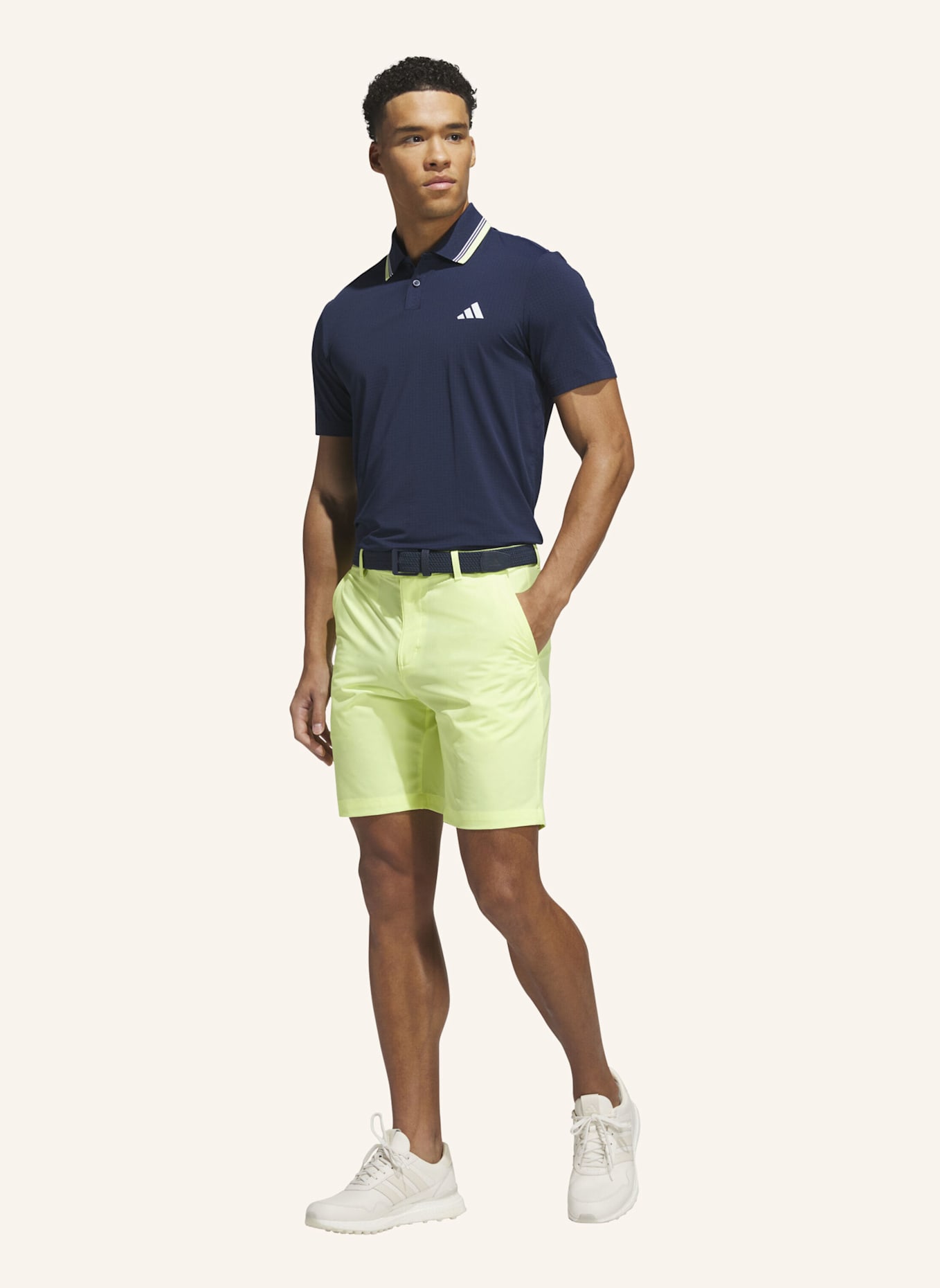 adidas ULTIMATE365 8,5-ZOLL GOLFSHORTS: GELB
