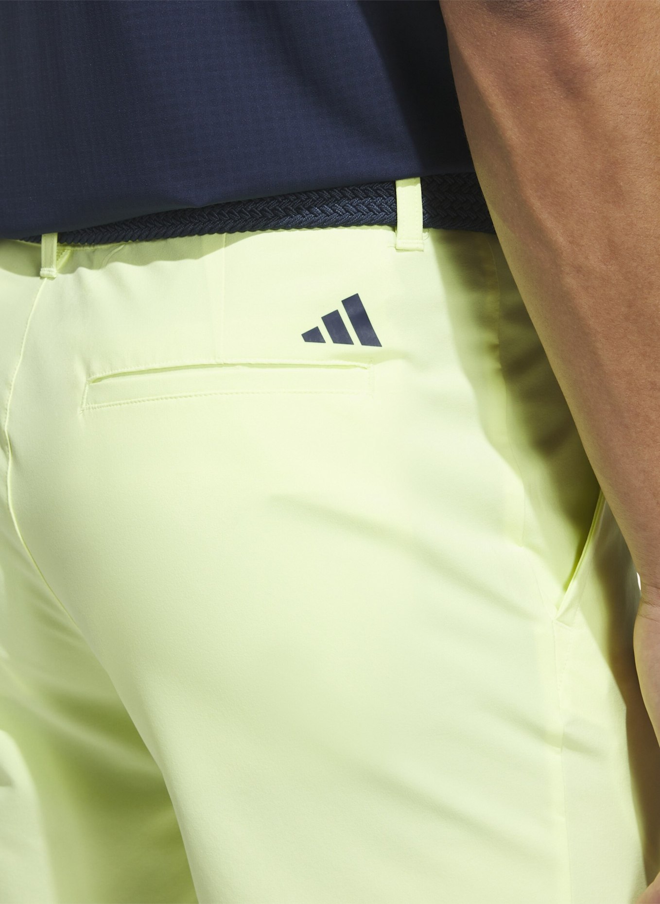 adidas ULTIMATE365 8,5-ZOLL GOLFSHORTS: GELB